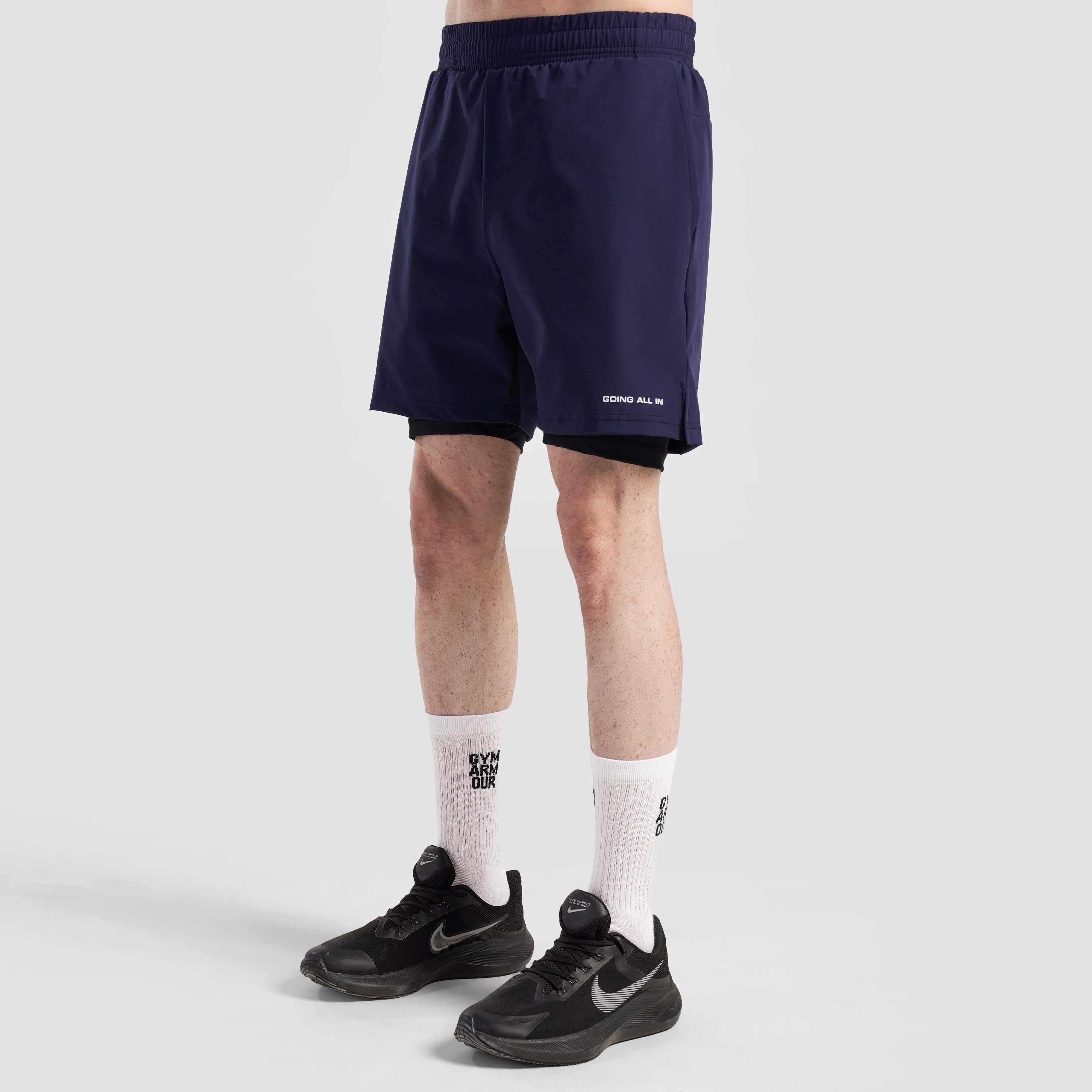 Dual Flex Pro Shorts (Navy)