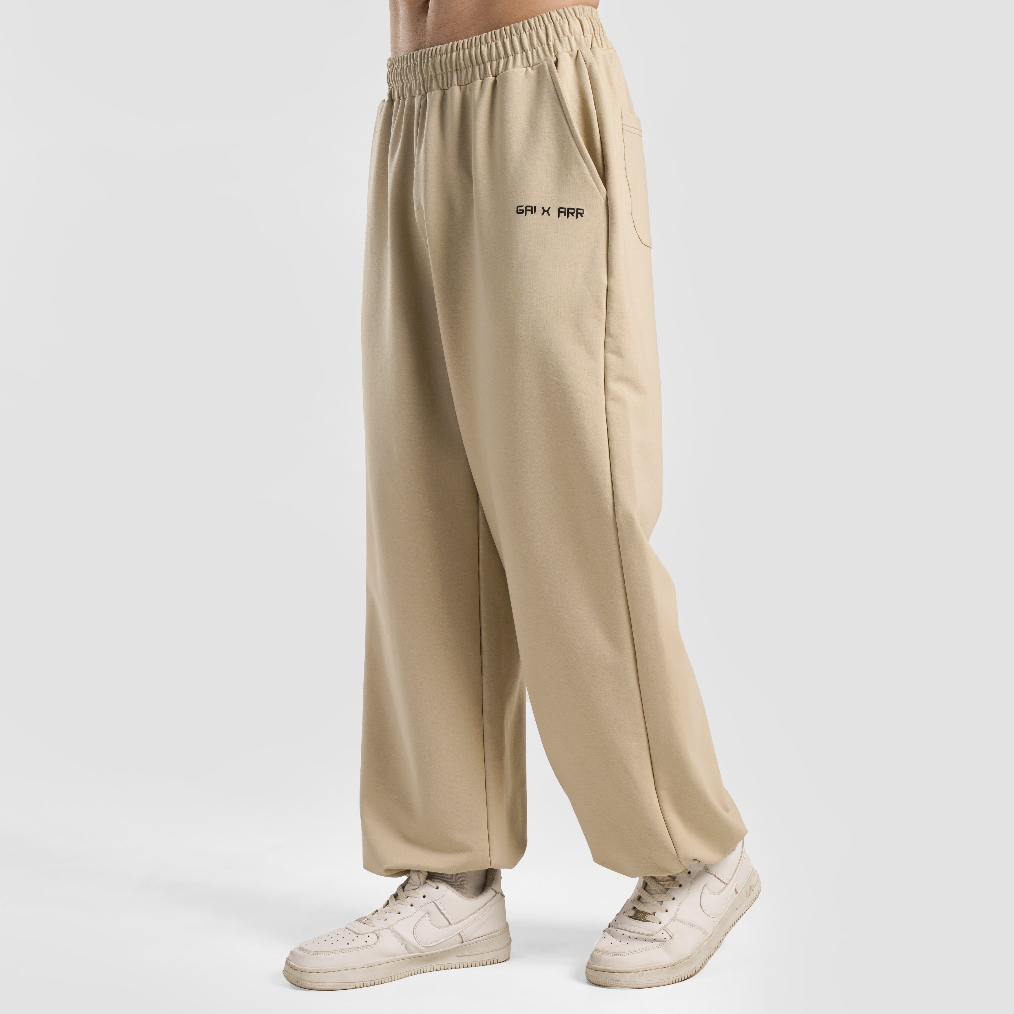 GAI X ARR Wide SweatPants (Beige)