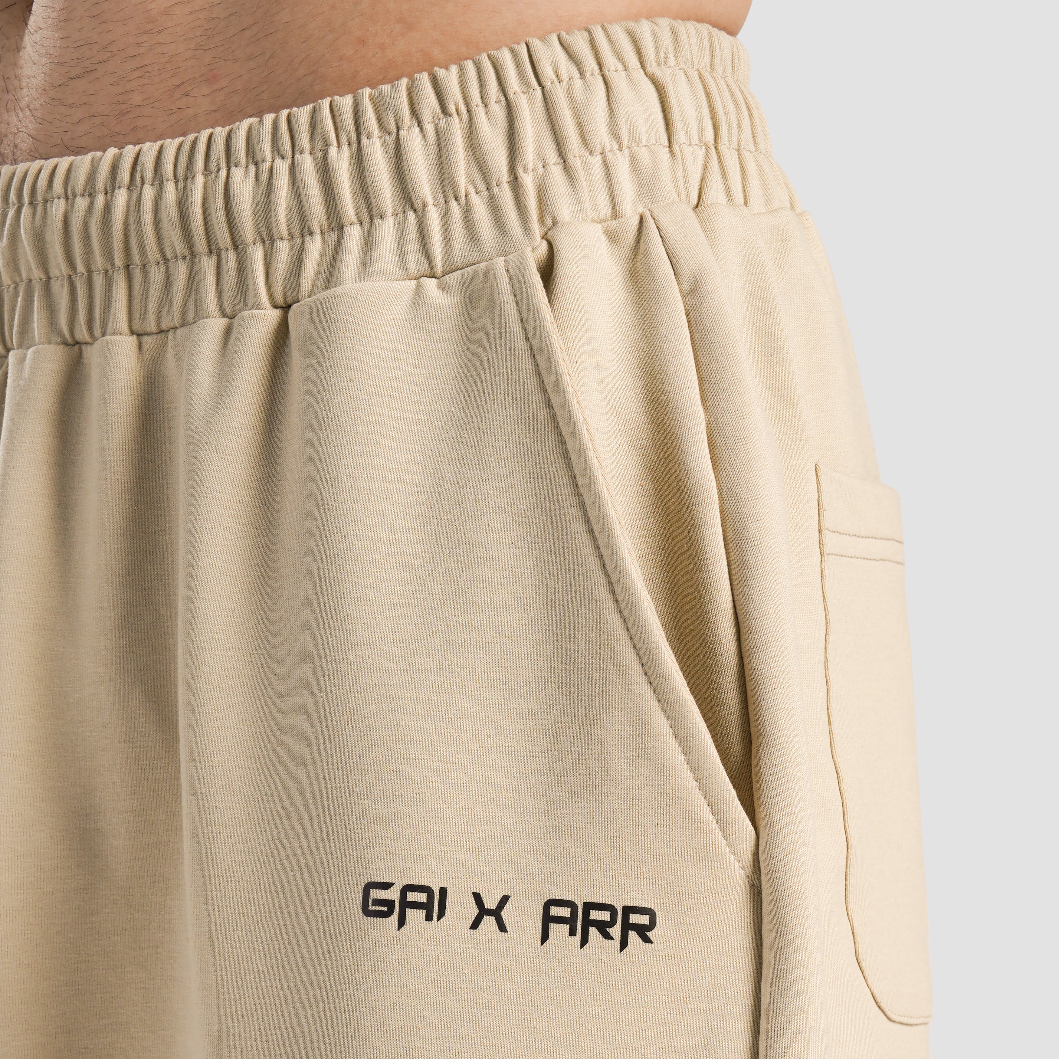GAI X ARR Wide SweatPants (Beige)