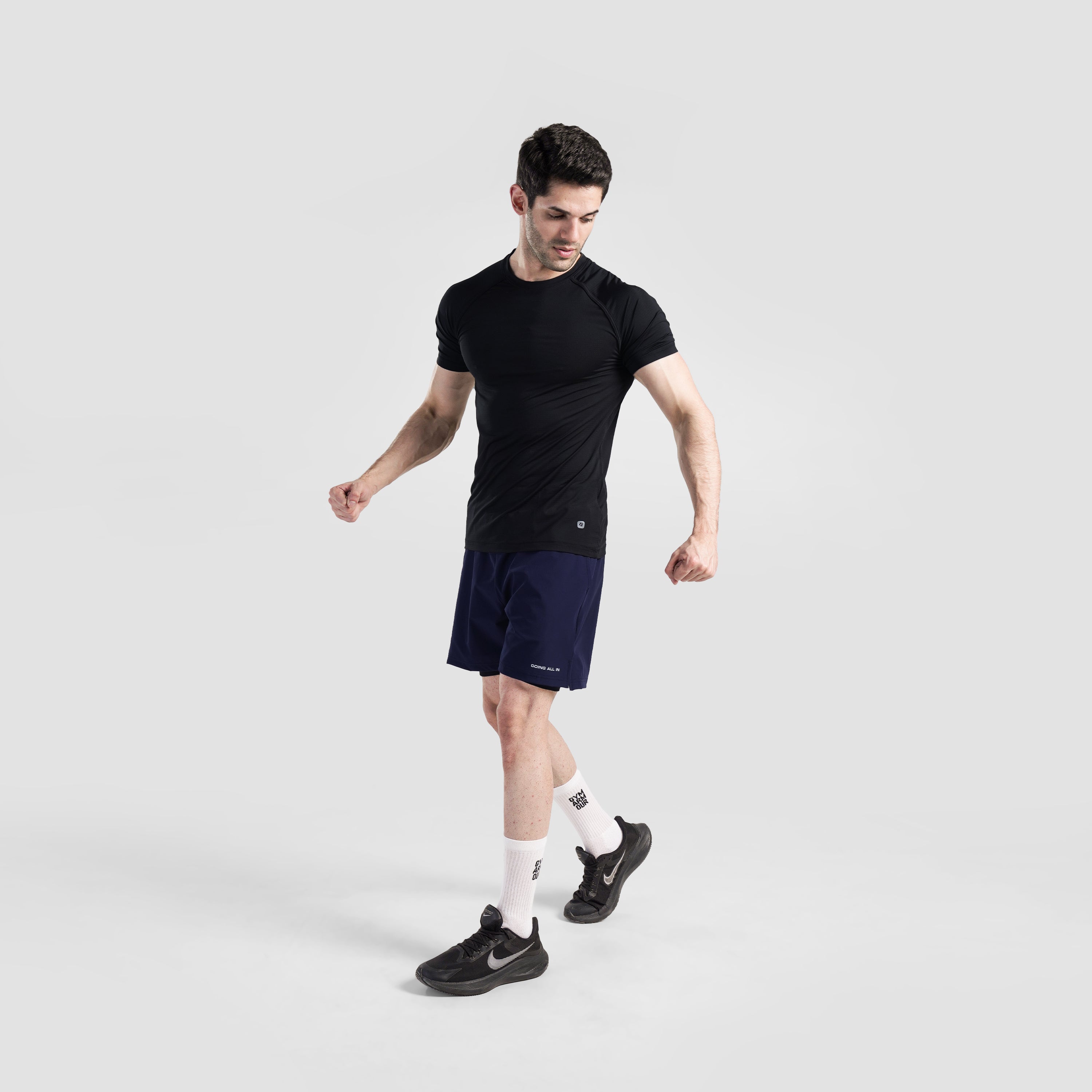 Dual Flex Pro Shorts (Navy)