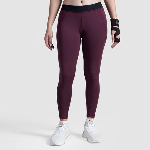 Charge Fitness Leggings (Maroon)