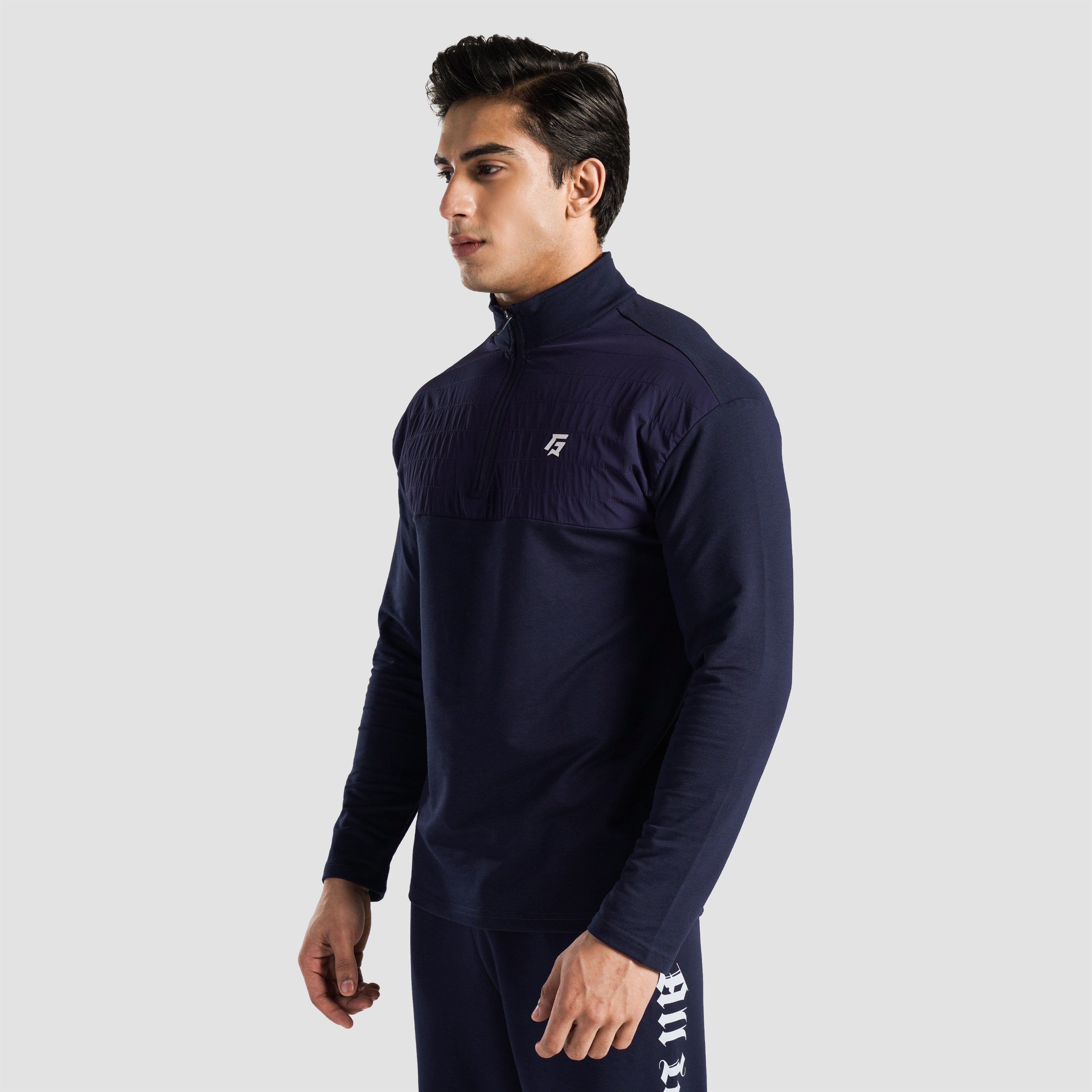 Armour 1/4 Zipper (Navy)