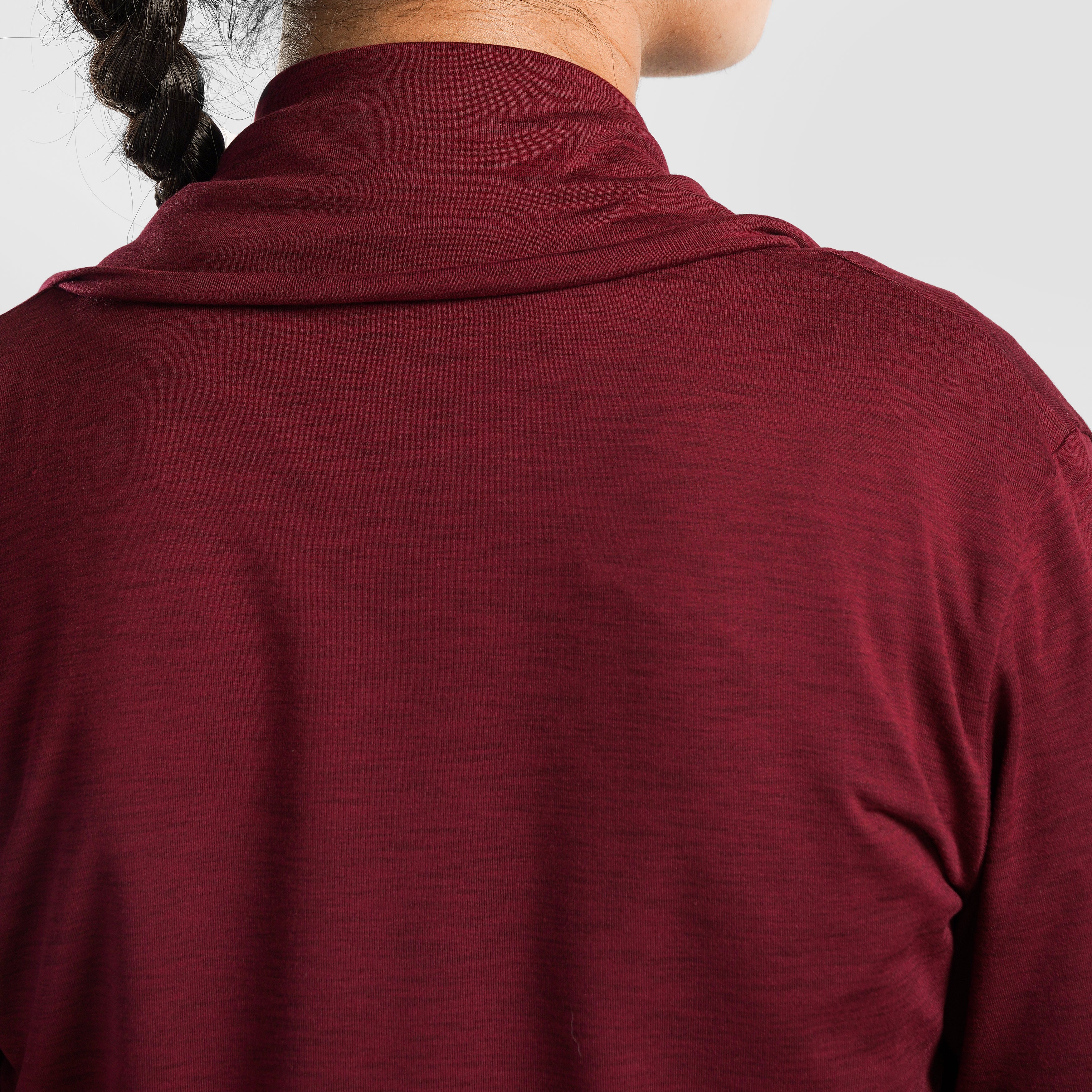 Modest Wrap (Maroon)