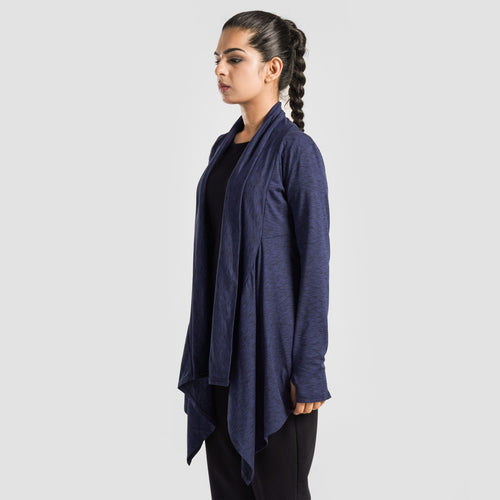 Modest Wrap (Navy)