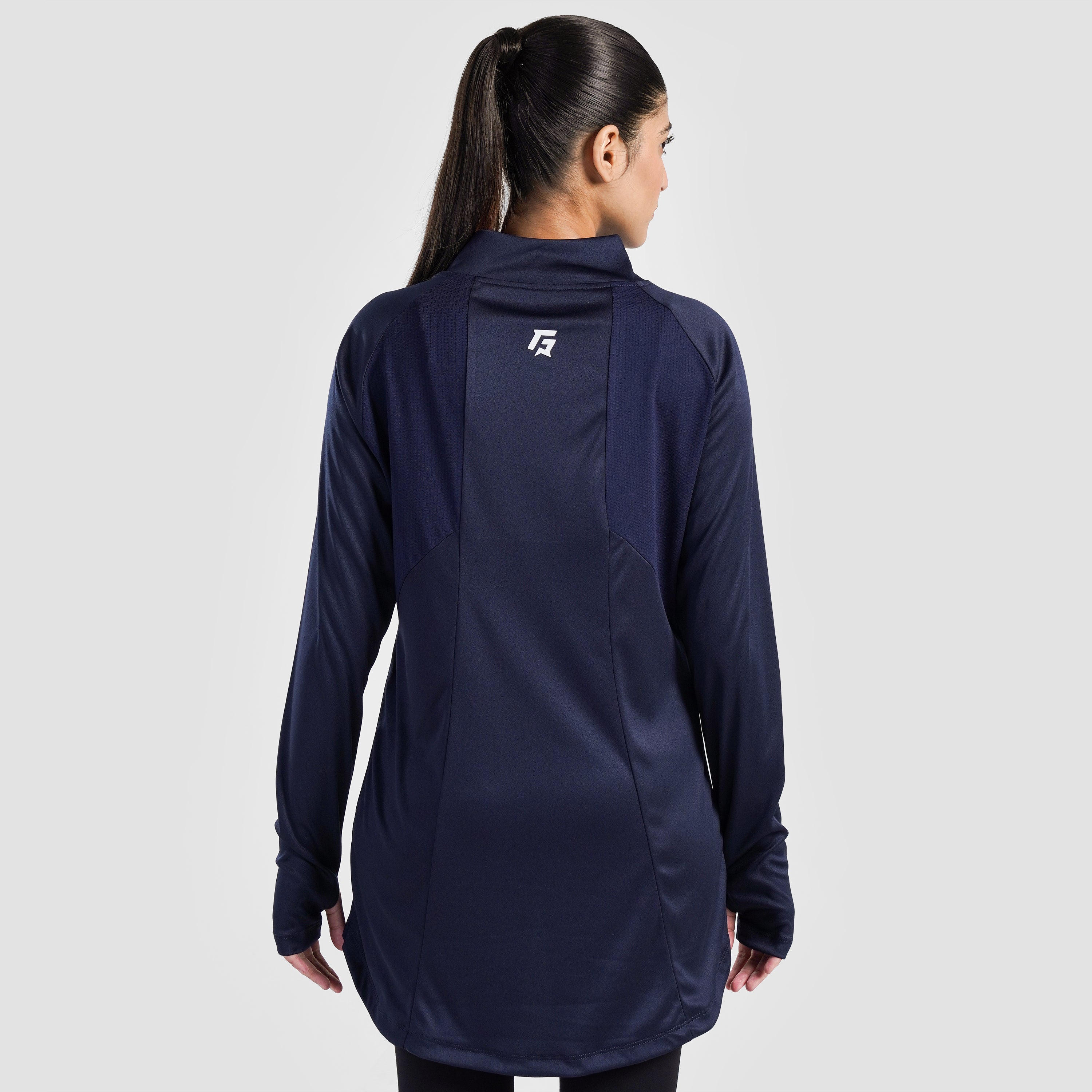 Modest Active Top (Navy)