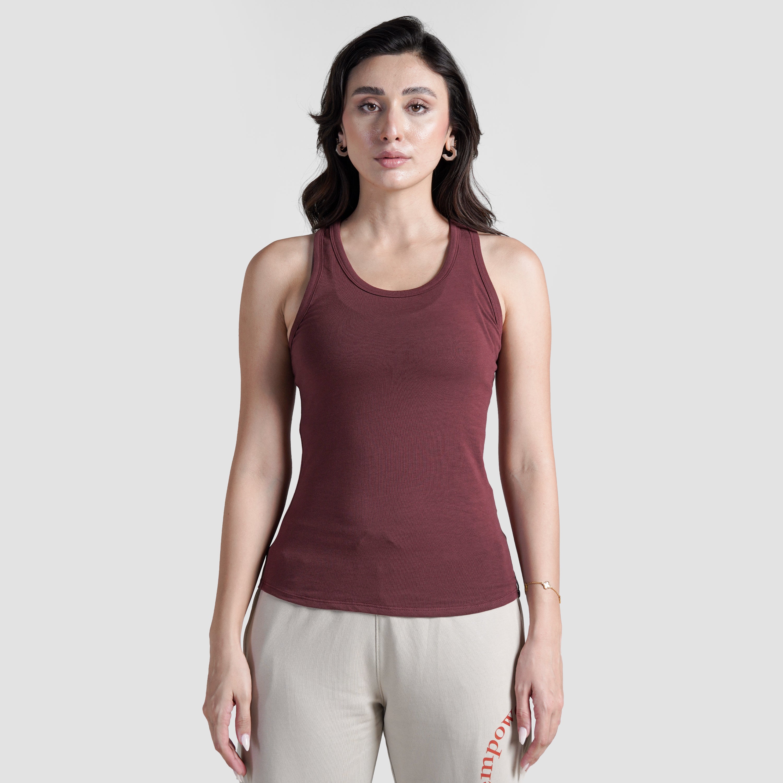 Zen Fit Vest (Maroon)