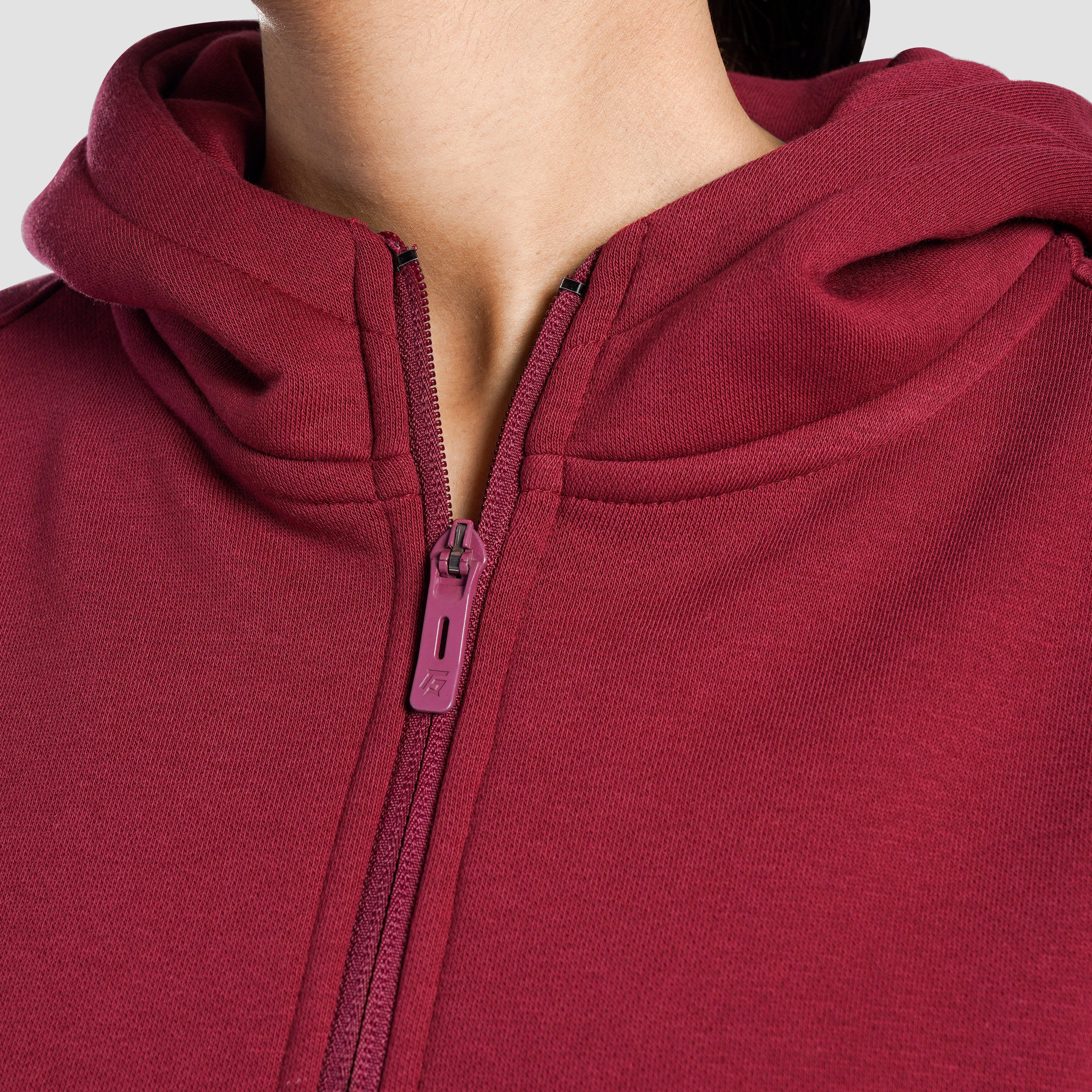 Vitablaze Half Zip Hoodie (Burgundy)