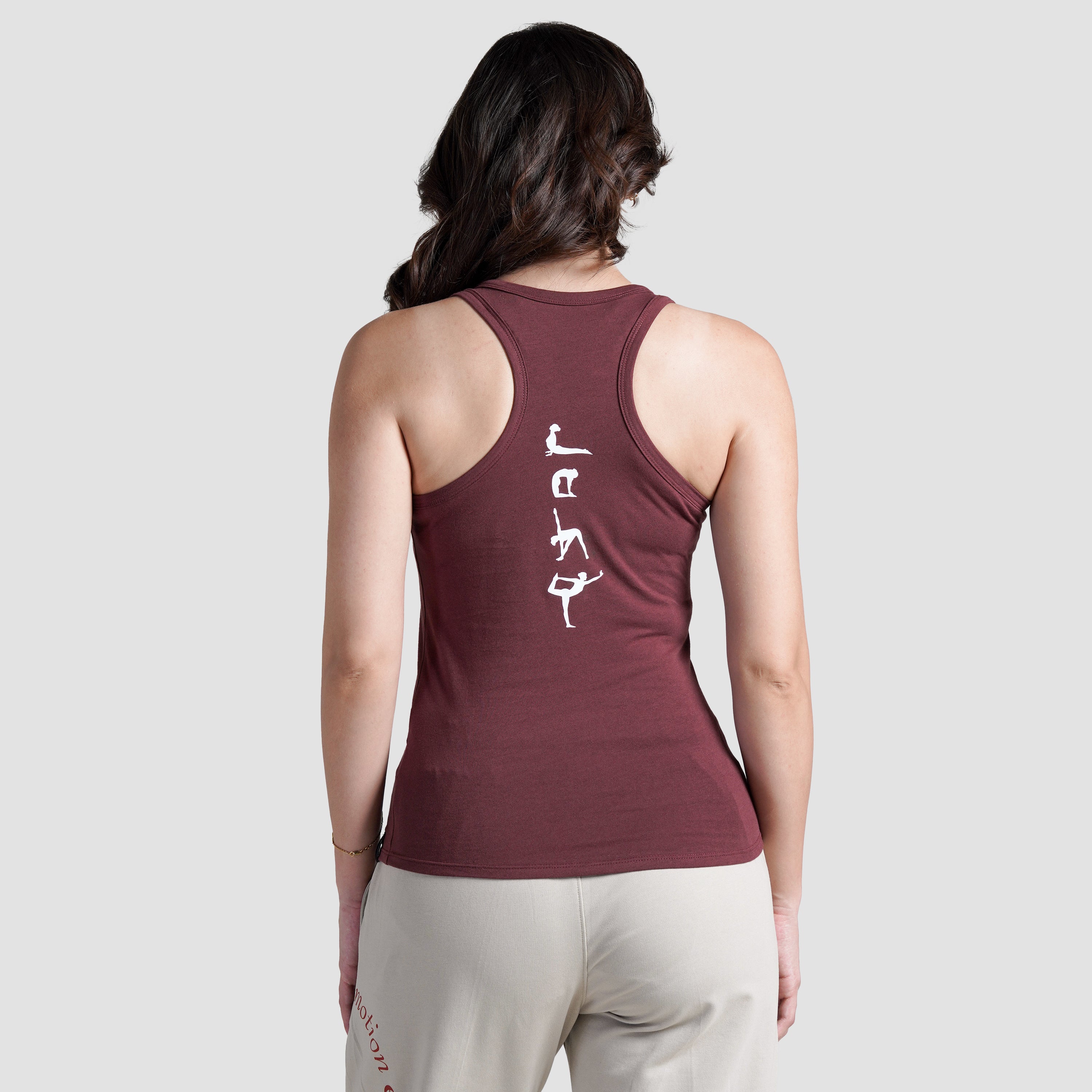 Zen Fit Vest (Maroon)