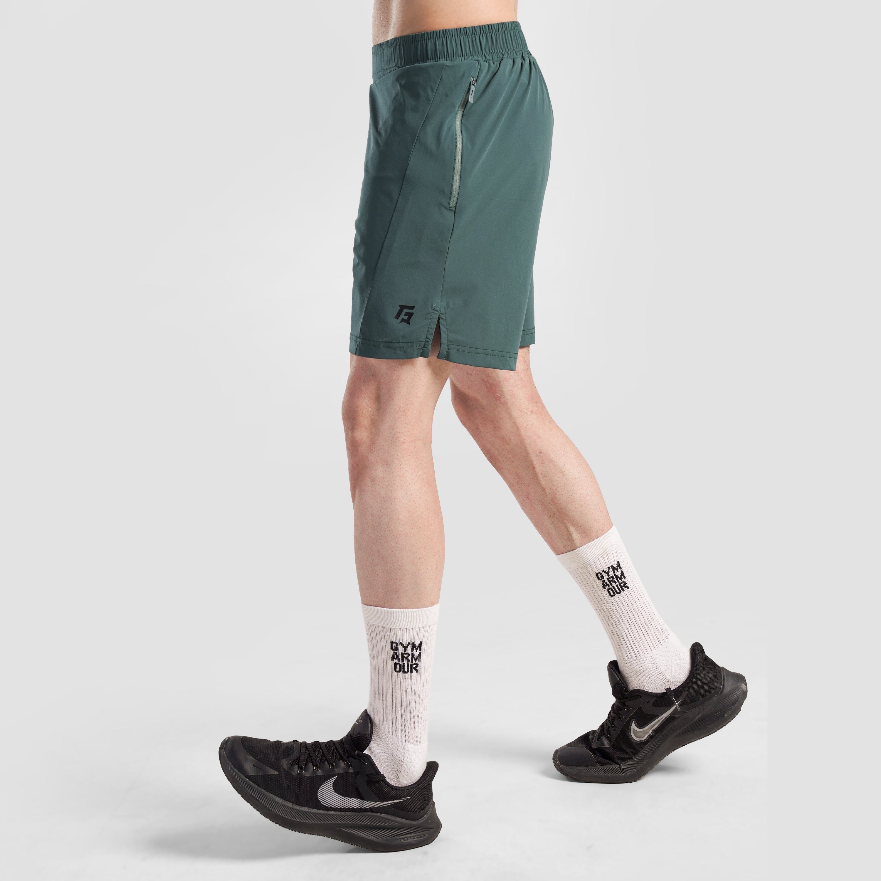 Micro Fit Shorts (Dark Green)