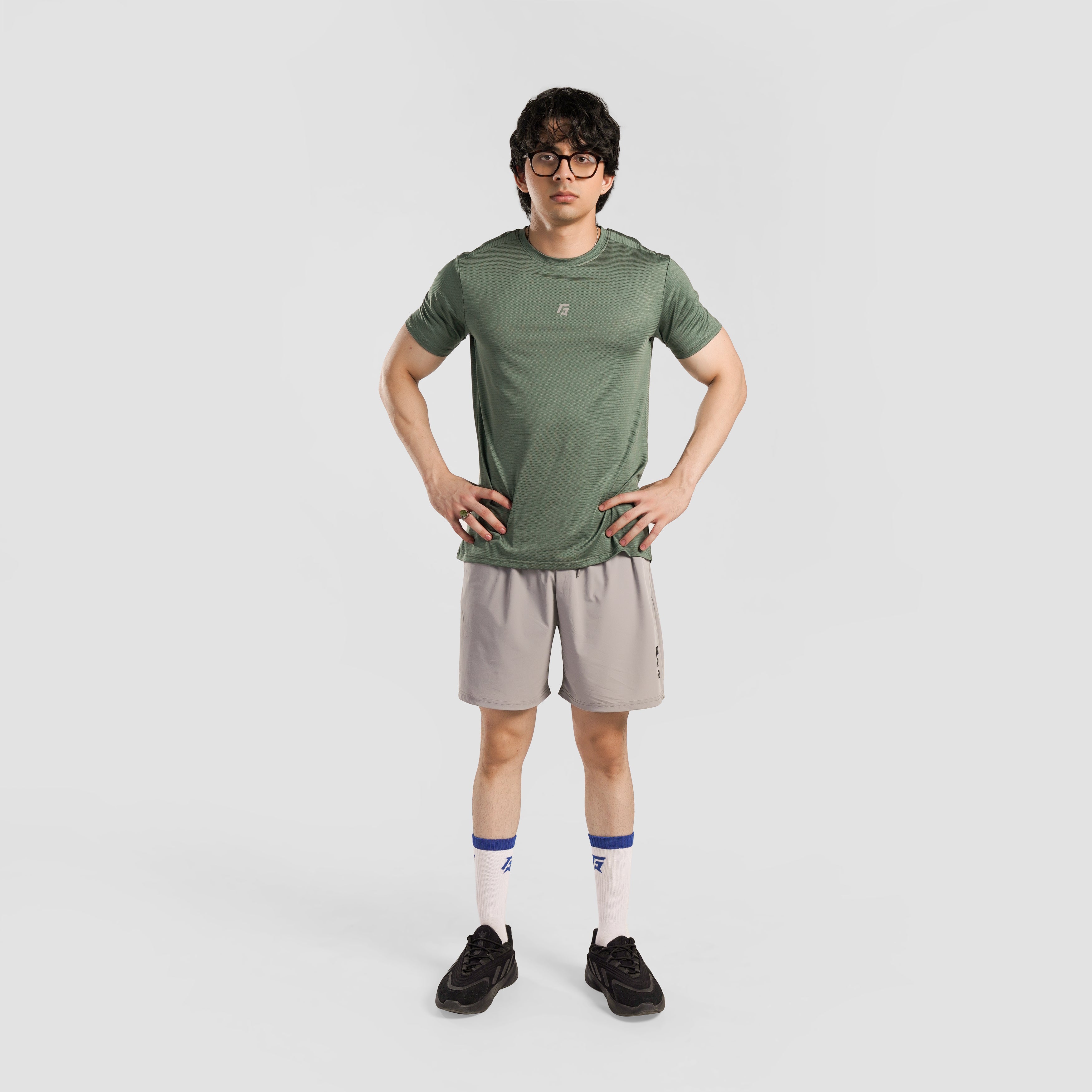ARR X GAI SHORTS (Light Grey)