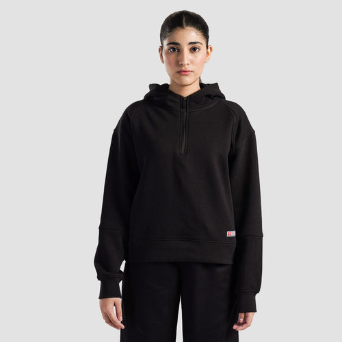 Vitablaze Half Zip Hoodie (Black)