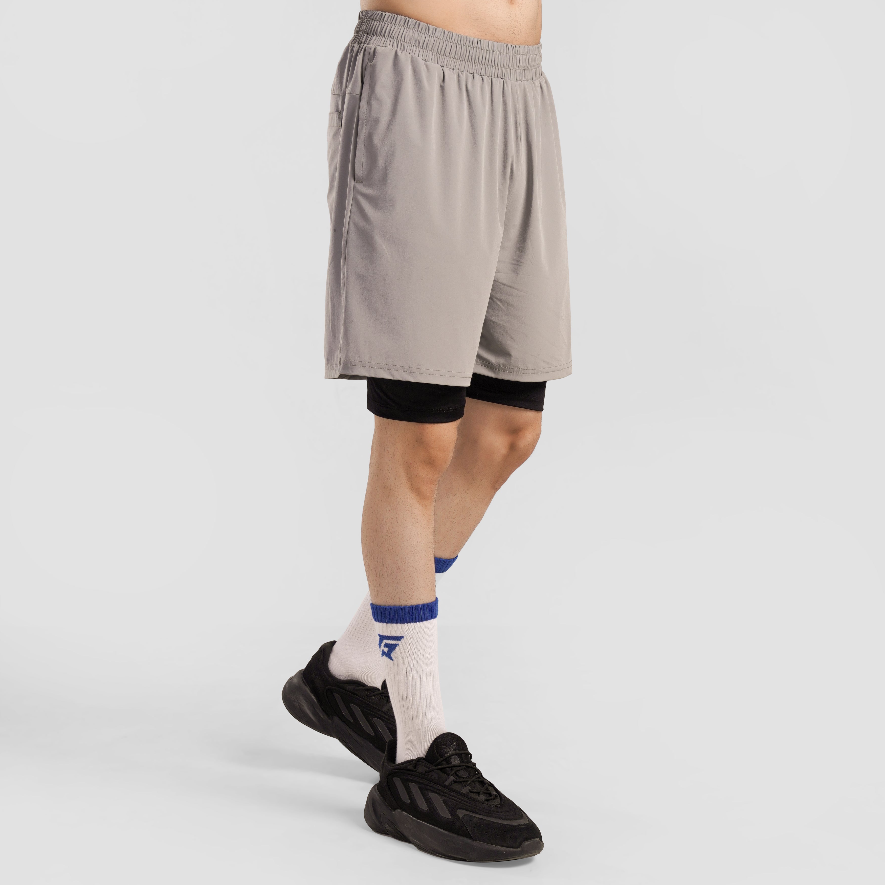 ARR X GAI SHORTS (Light Grey)