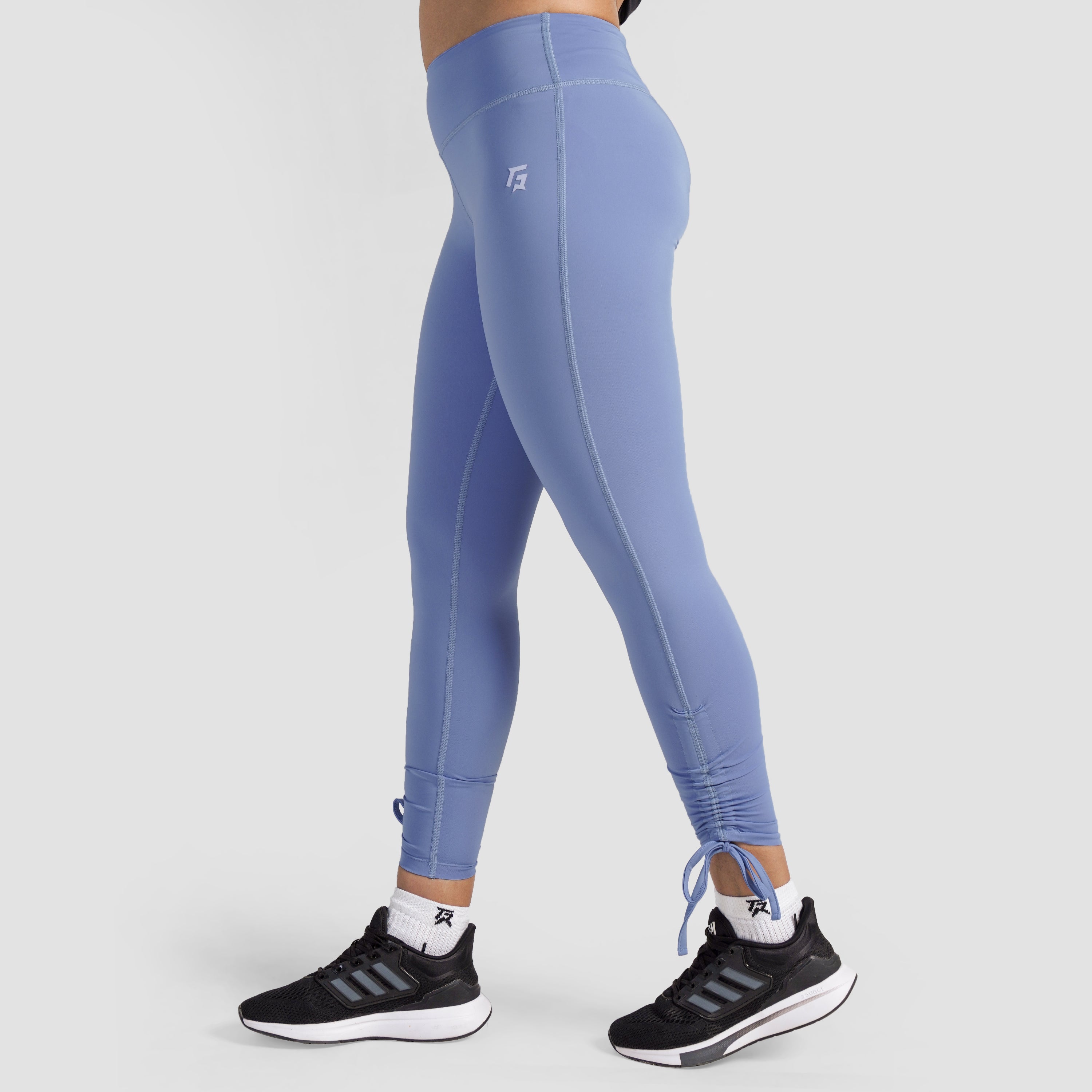 Ribbon Edge Leggings (Lavender)