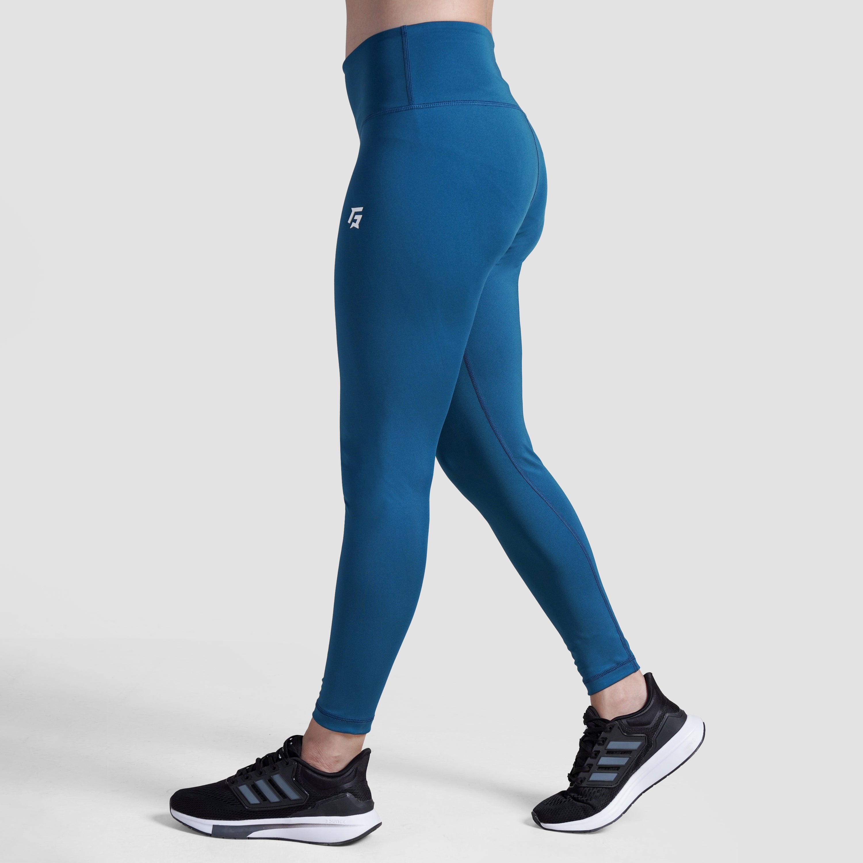 Run Leggings (Turquoise)