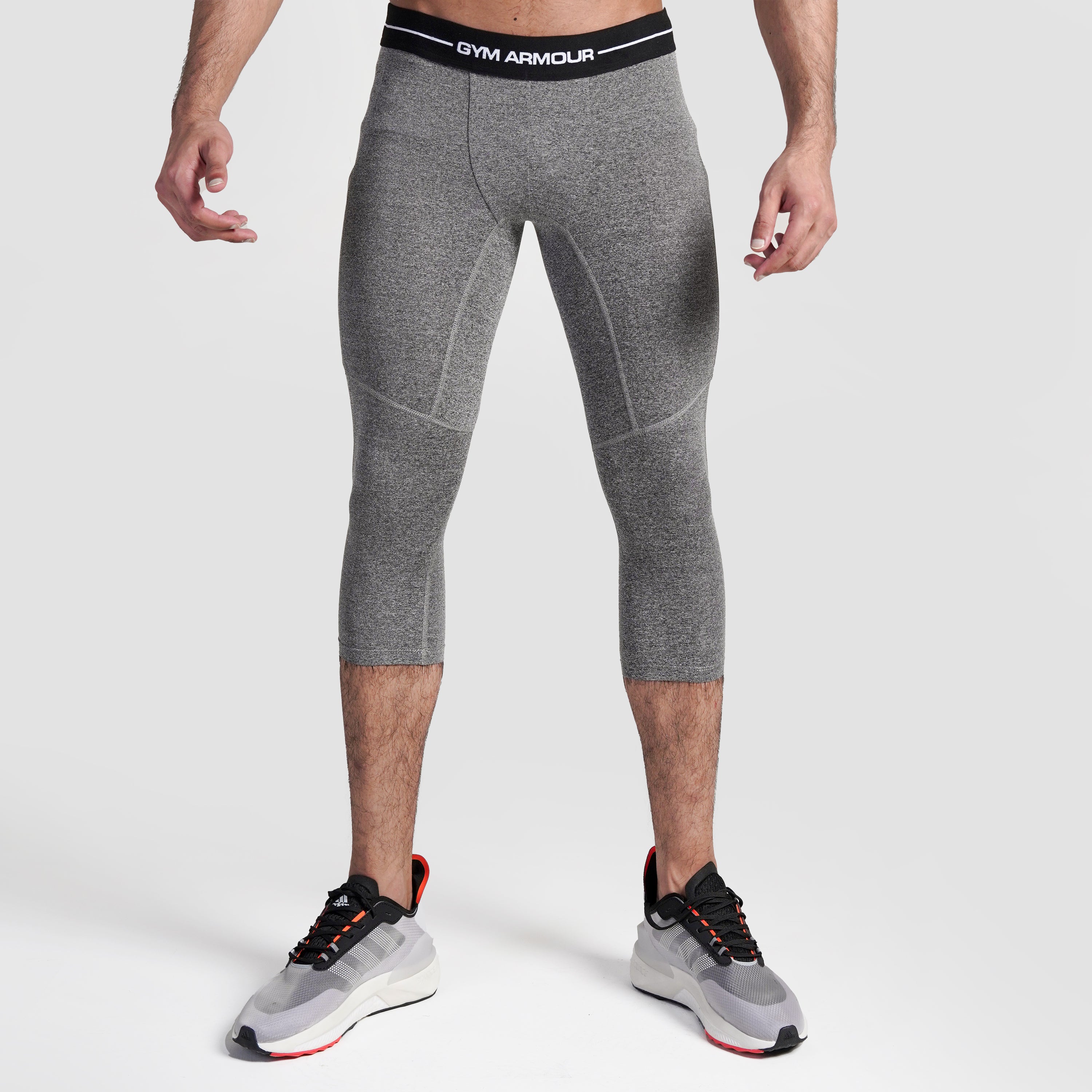 GA Compression 3/4 Pants (Grey)