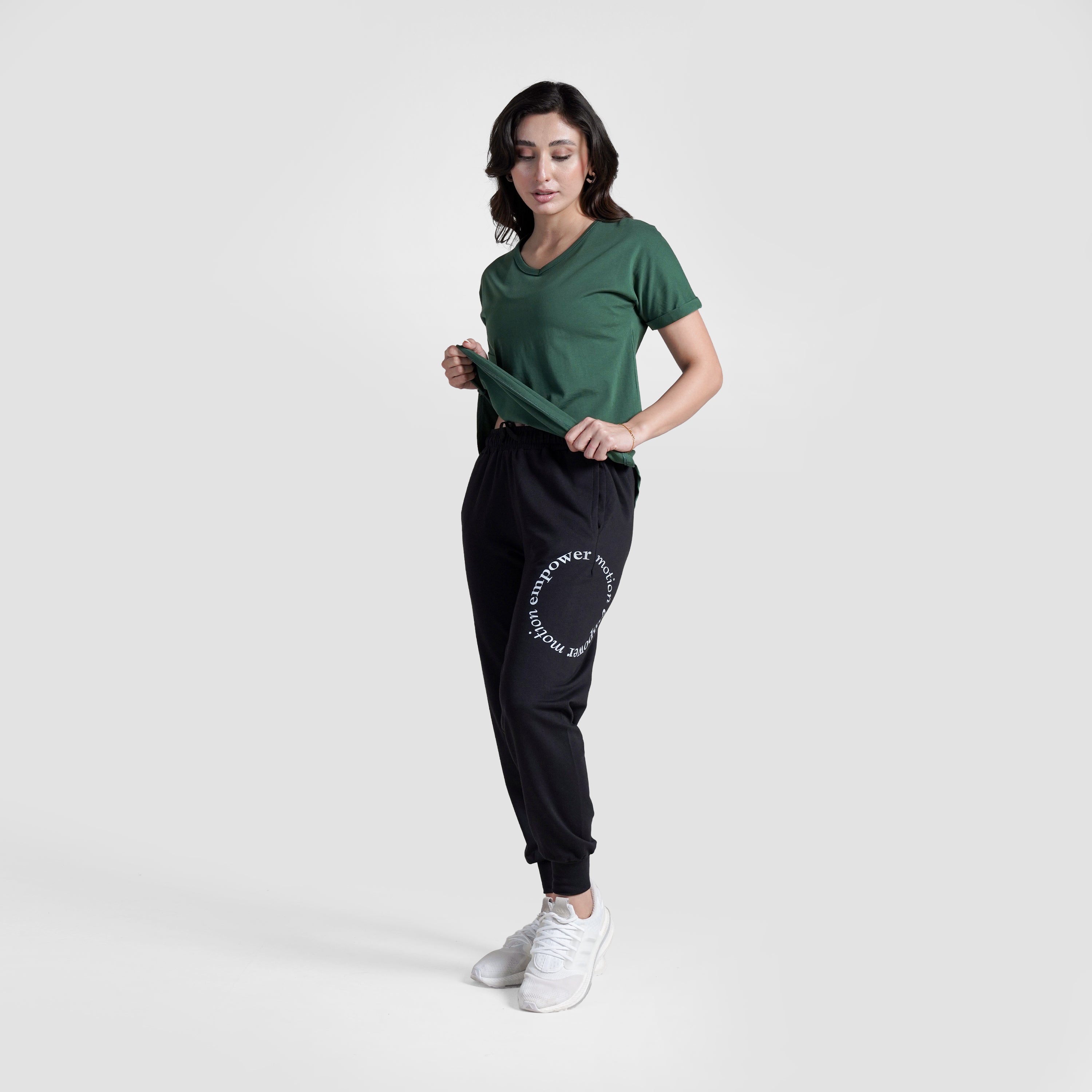 Modfit Long Tee (Dark Green)