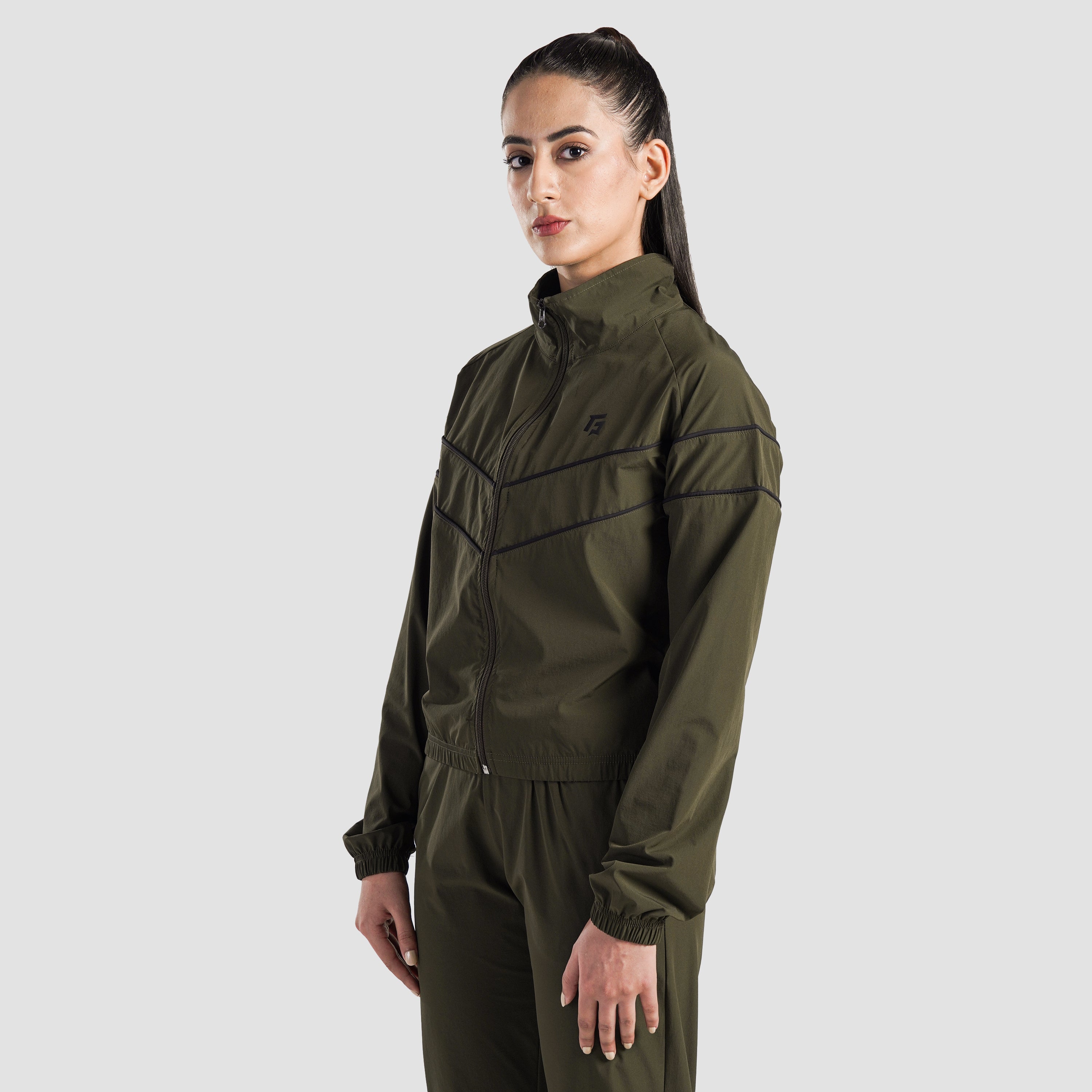 AirFlex Zipper Jacket (Olive)