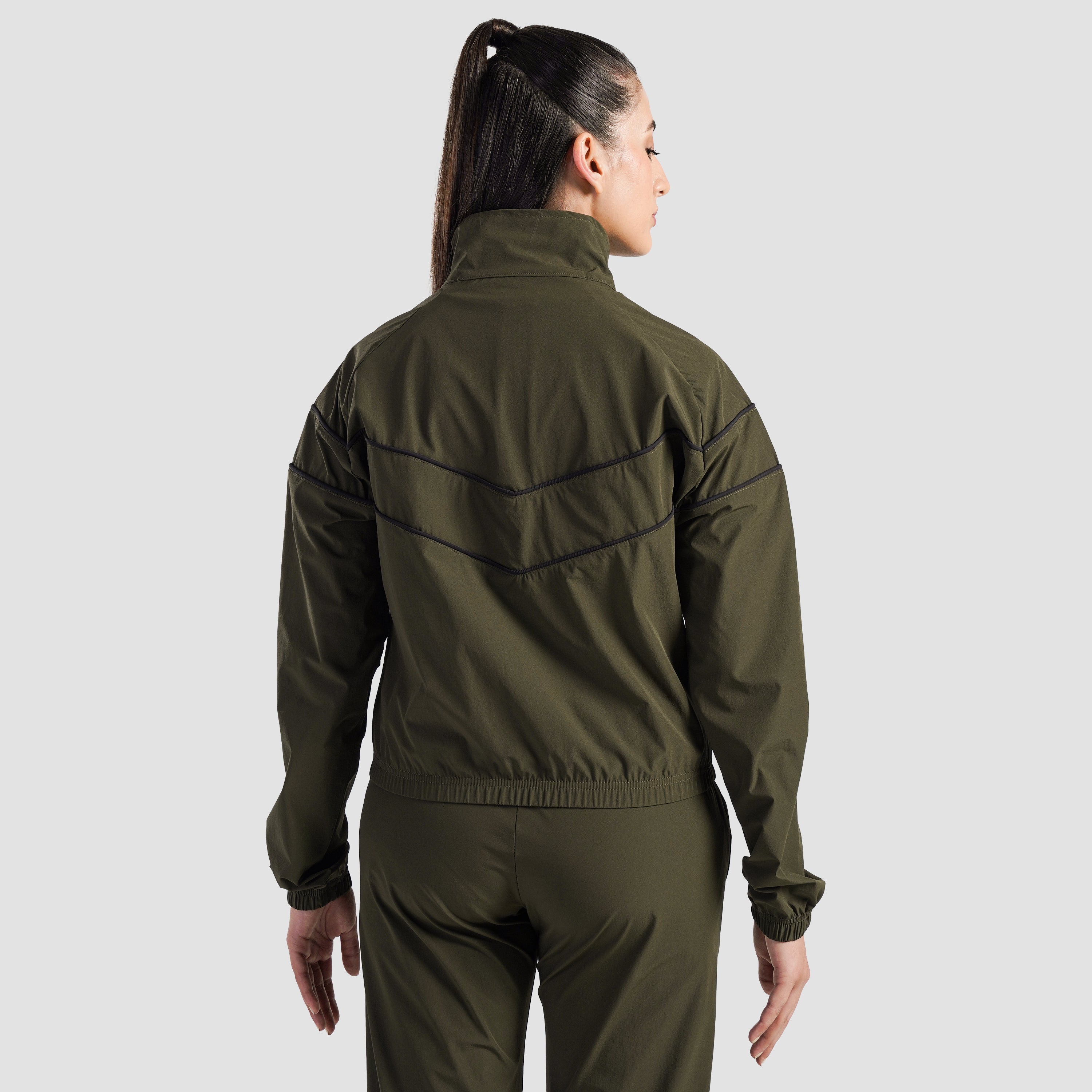 AirFlex Zipper Jacket (Olive)