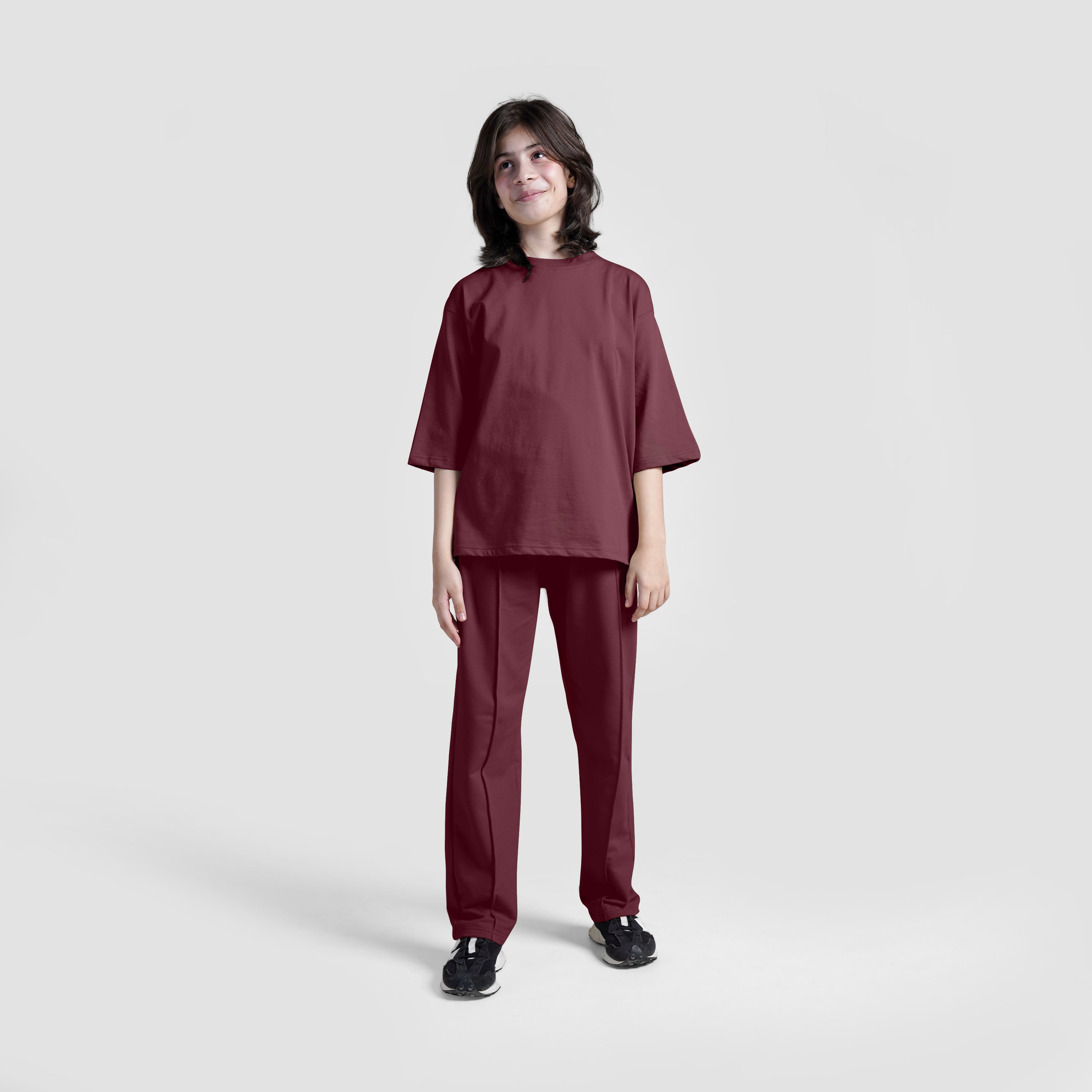 002 Comfy Shirt (Maroon)