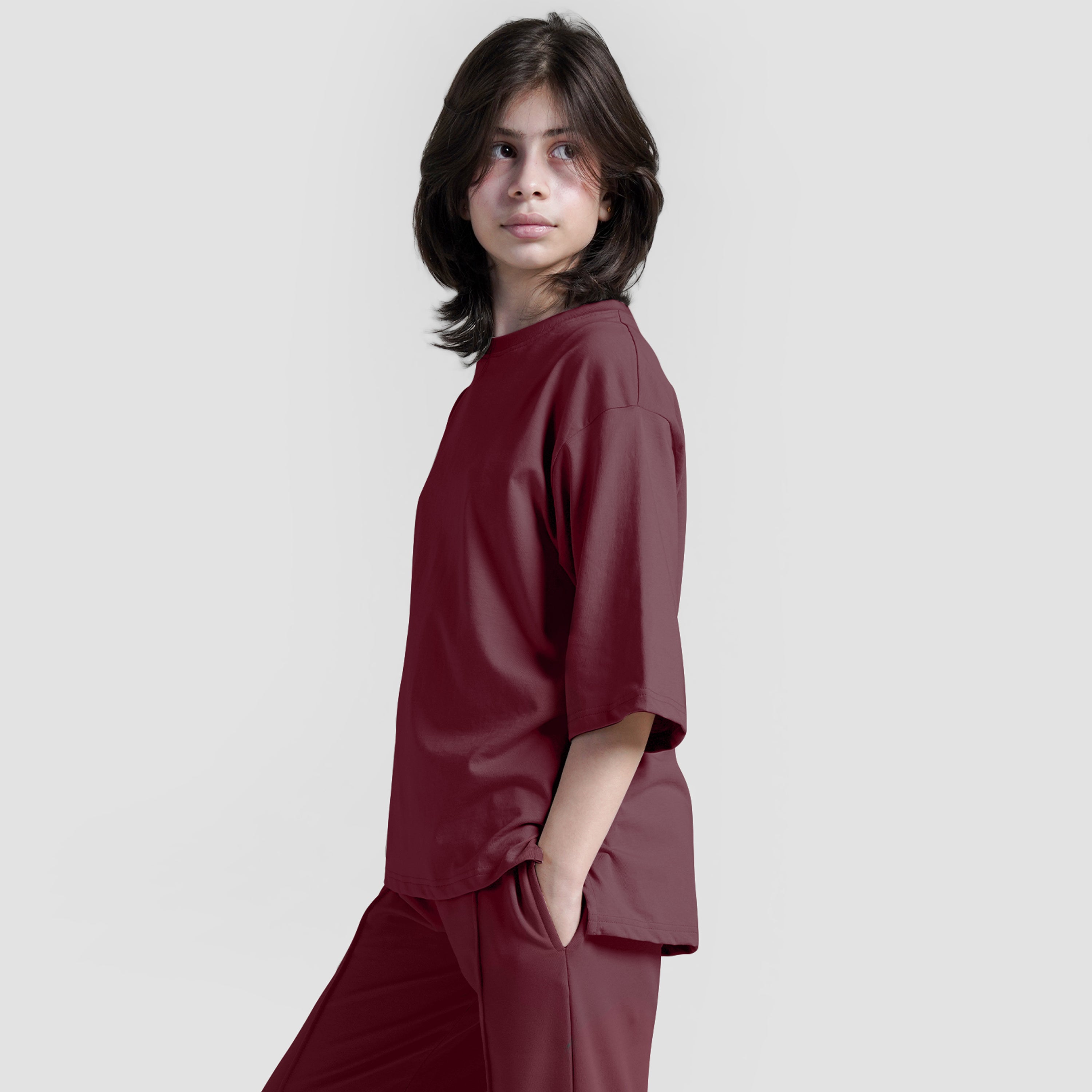 002 Comfy Shirt (Maroon)