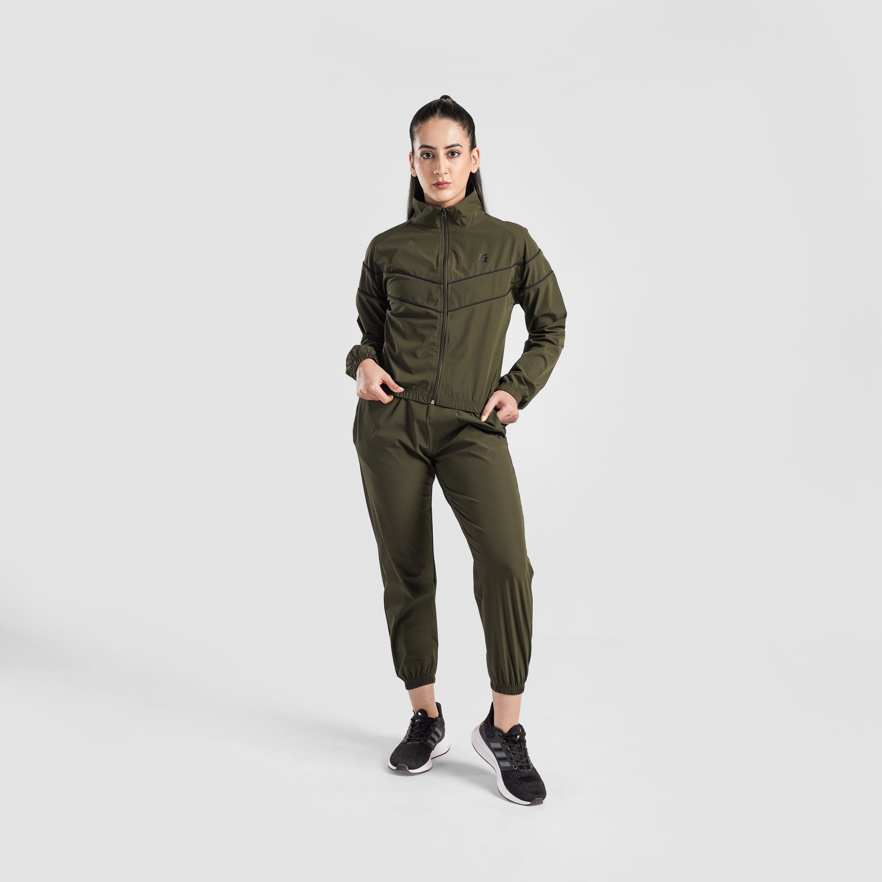 AirFlex Zipper Jacket (Olive)