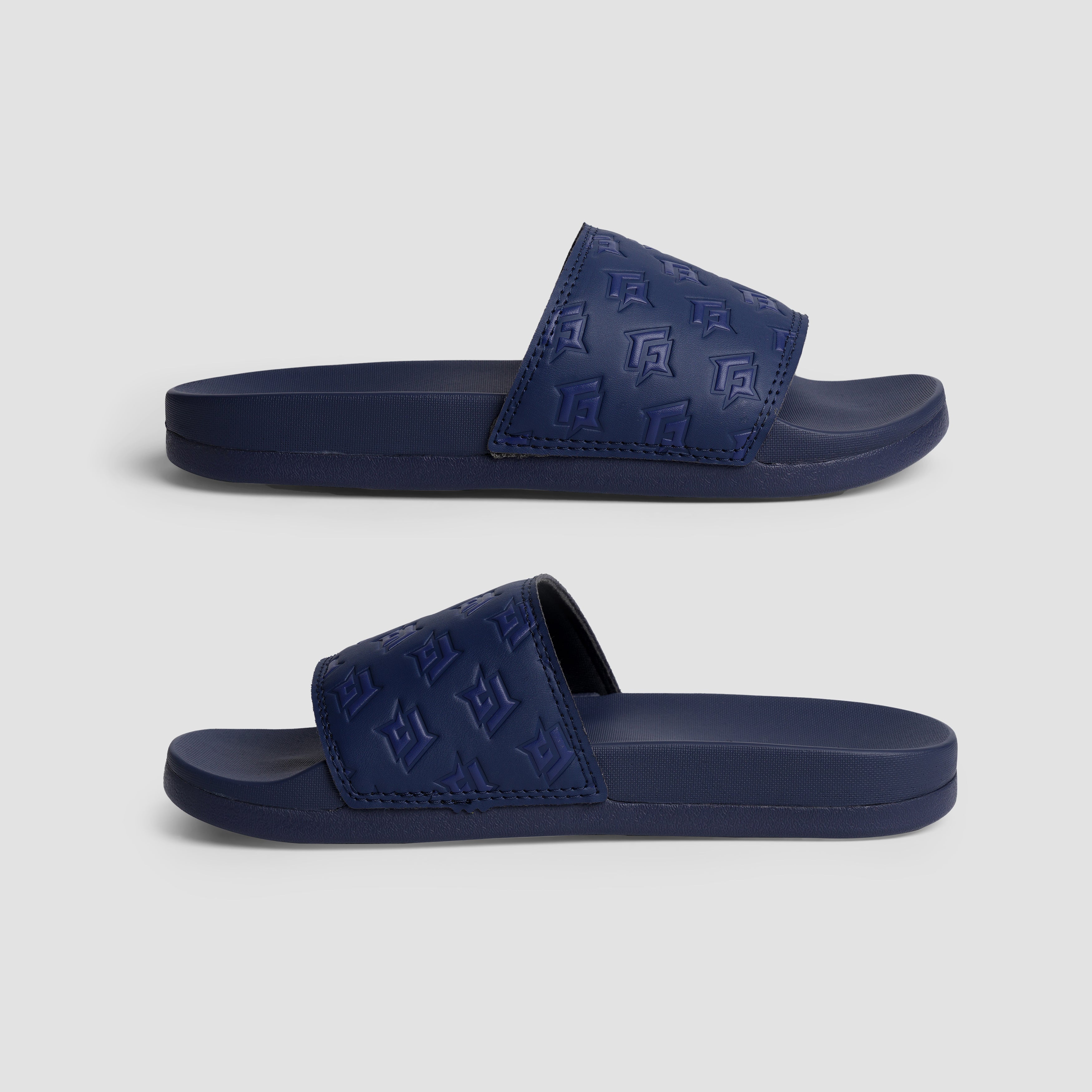 Flex Slide Slippers (Blue)