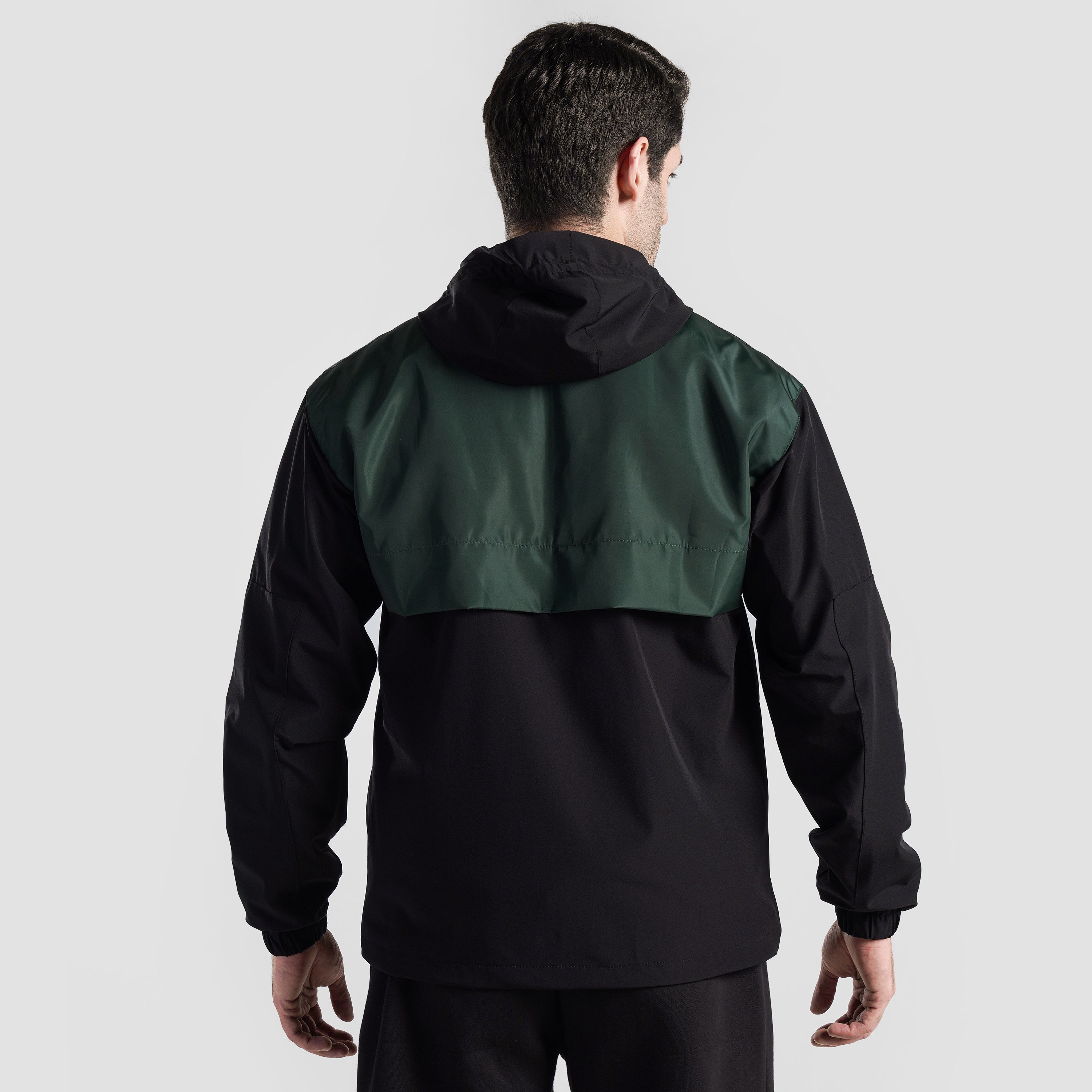 The Ignite Wind Jacket (Green-Black)