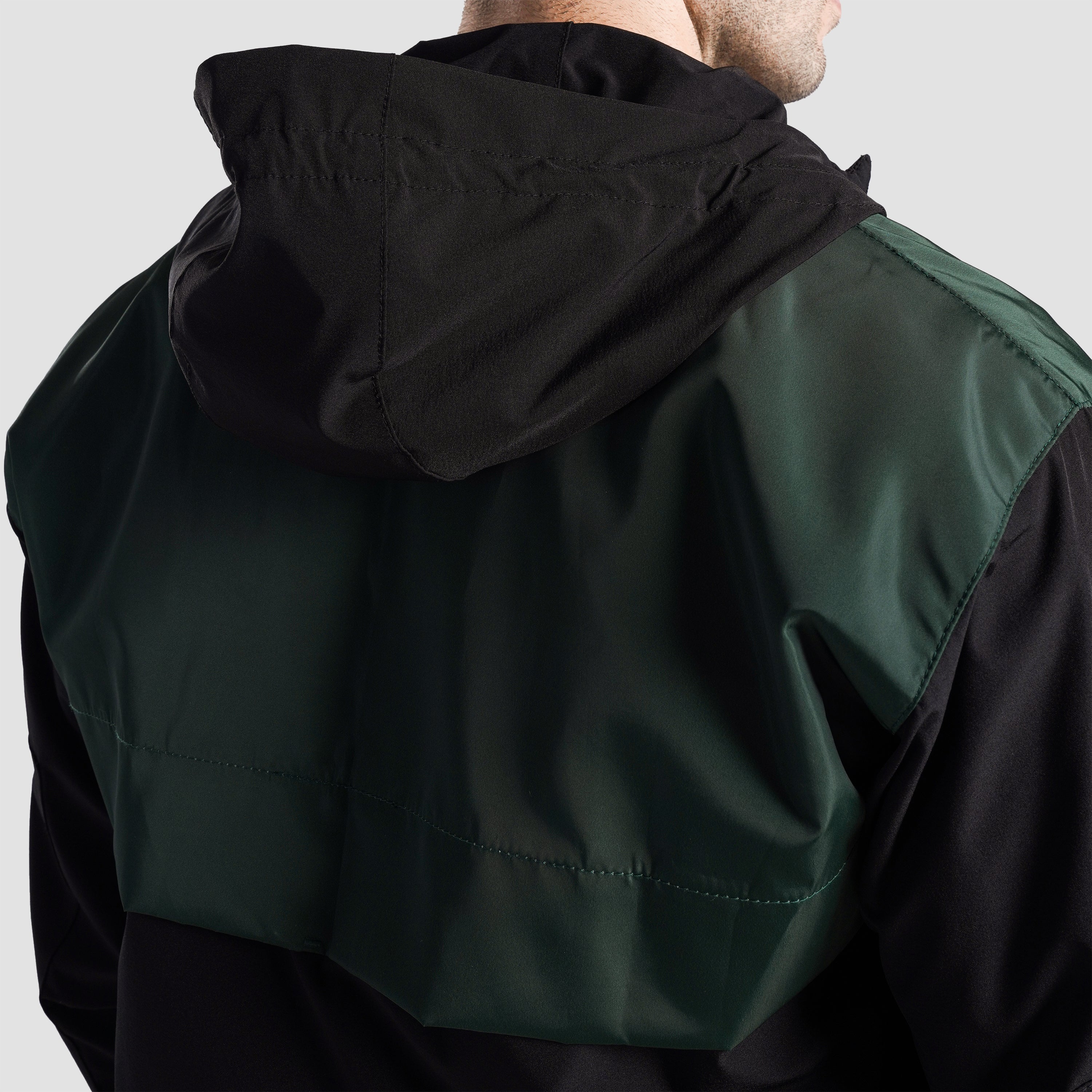 The Ignite Wind Jacket (Green-Black)