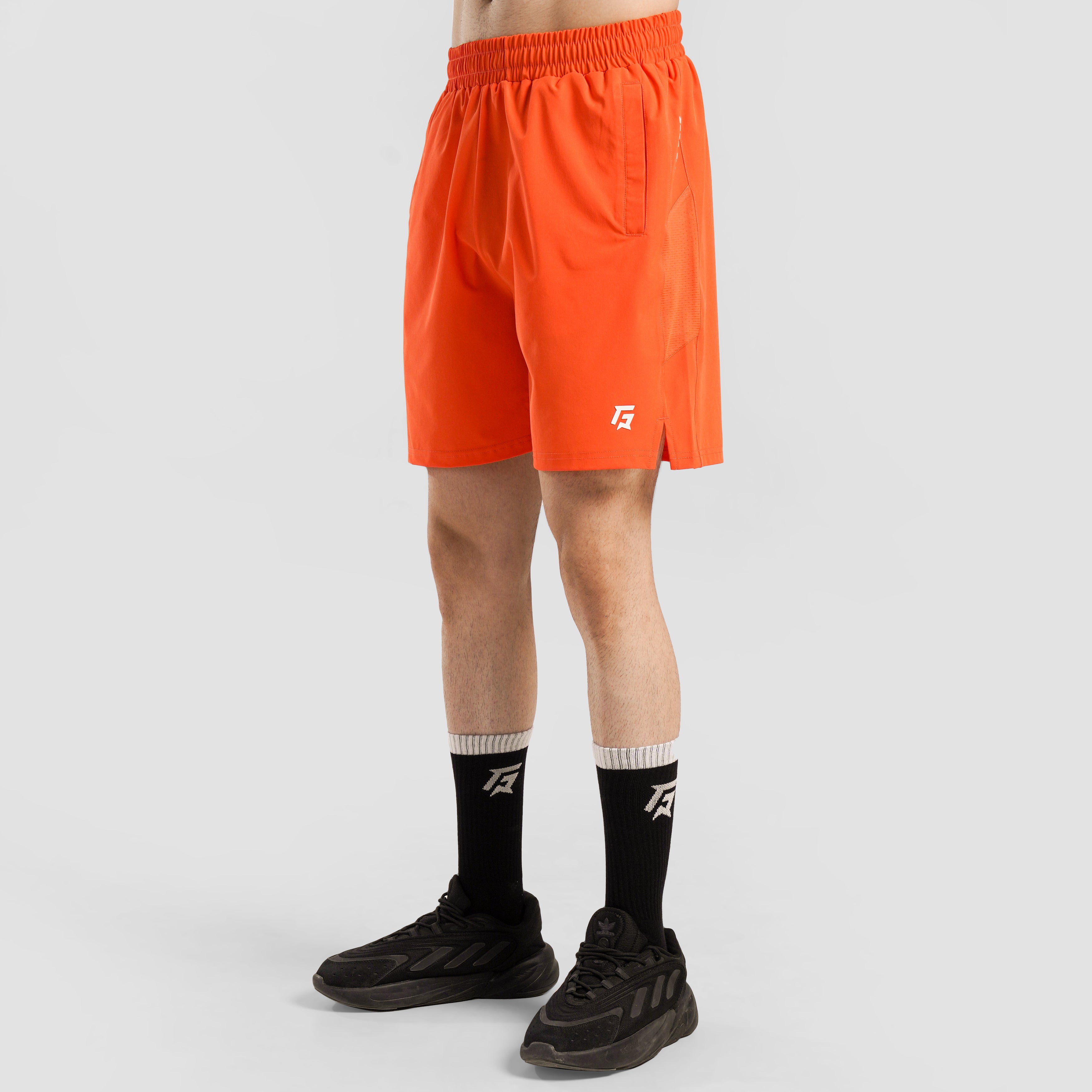 HI-VIBE MESH SHORTS (Orange)