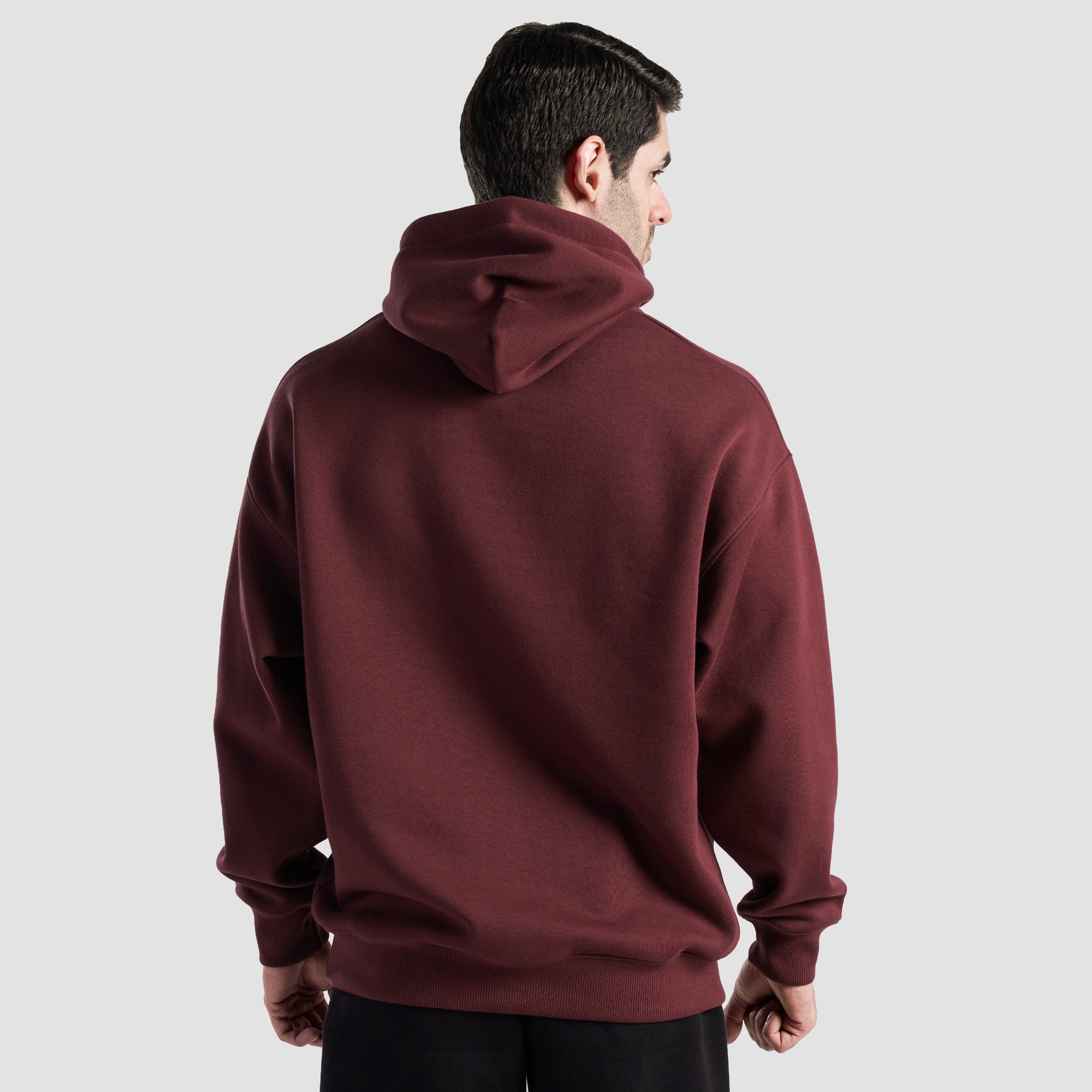 GA Graffiti Hoodie (Maroon)