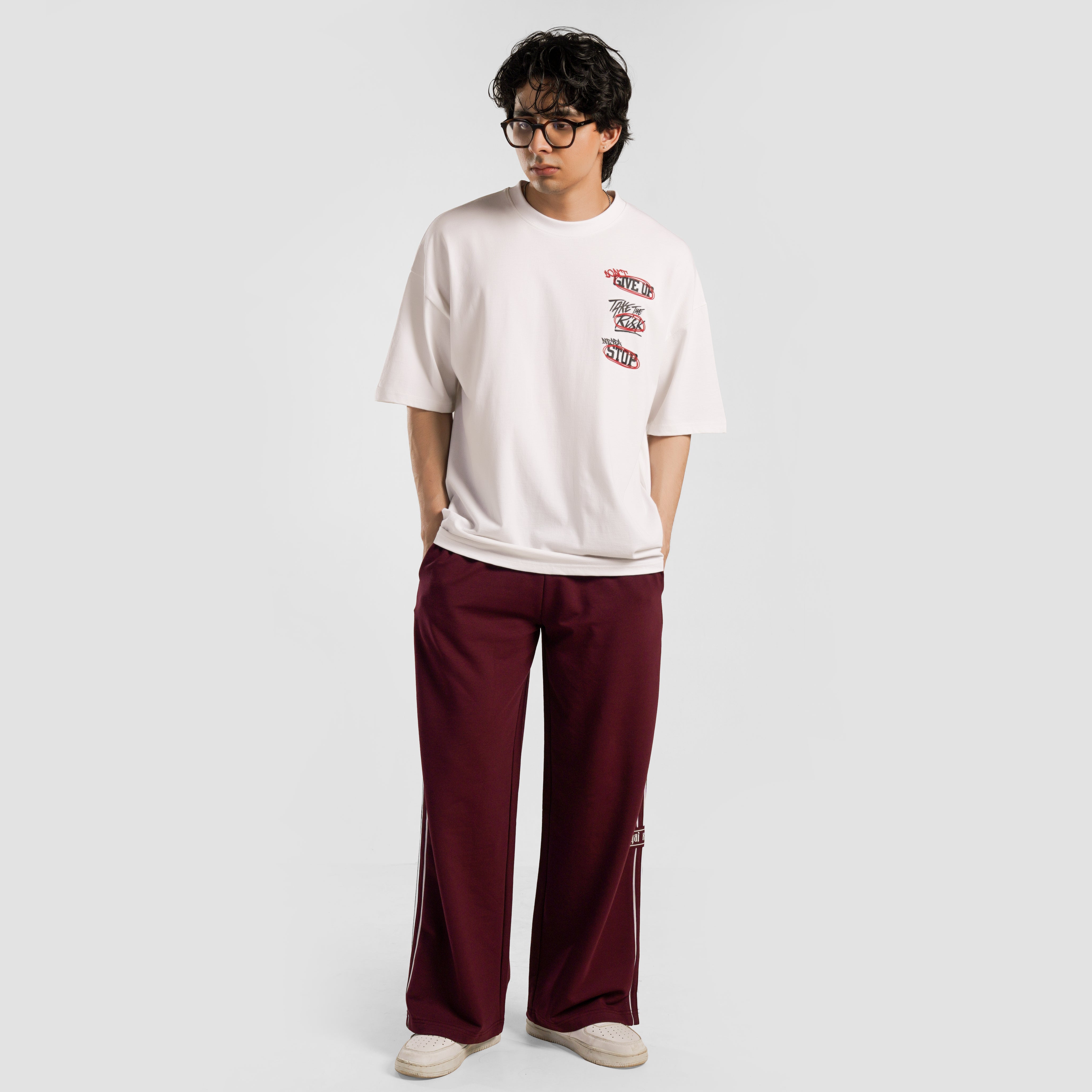 GAI X ARR Impact Trousers (Maroon)