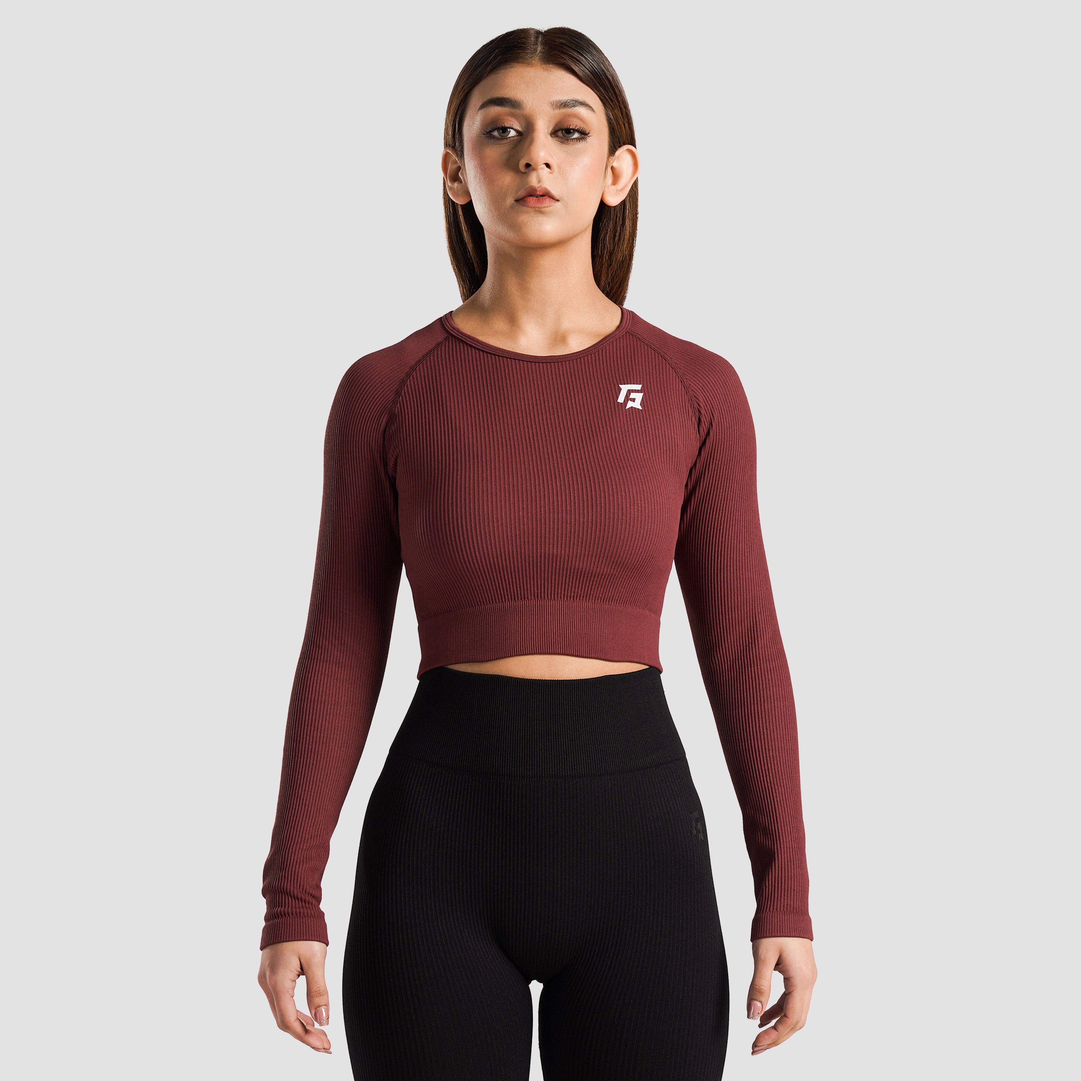 Turbotrade Crop Top (Coffee)