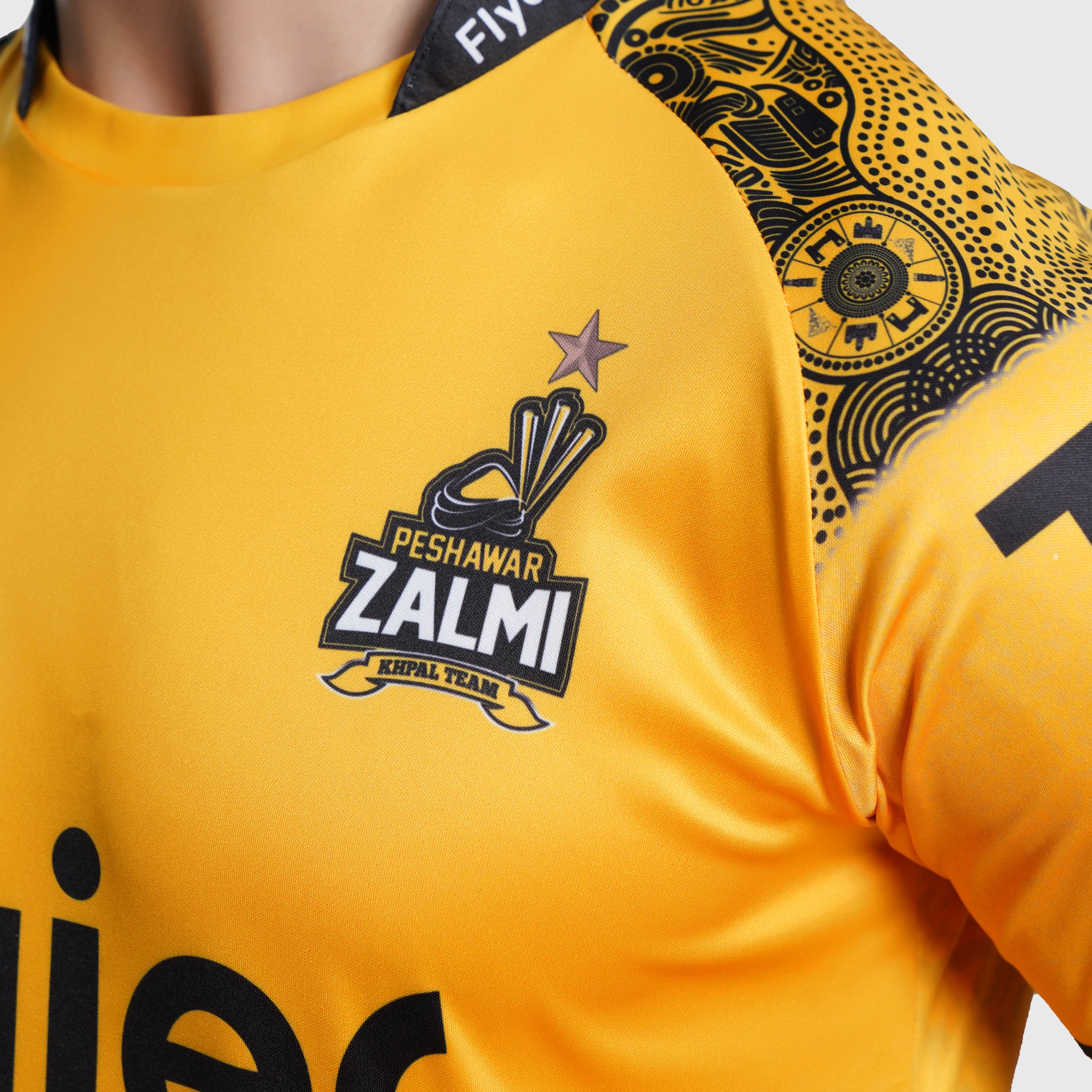 Peshawar Zalmi Custom T-Shirt (Home Kit)