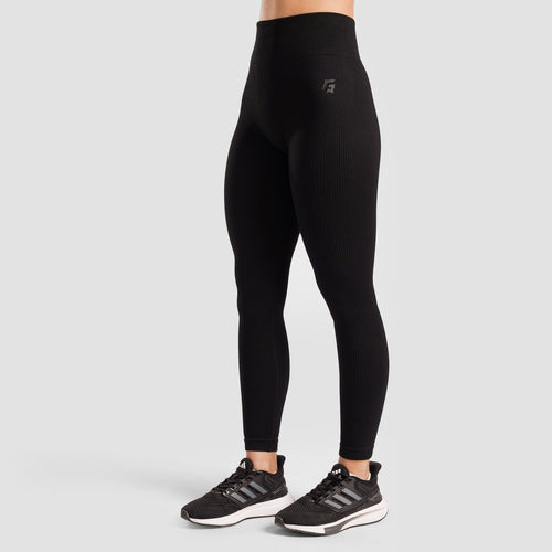 Velocity Flex Seamless Leggings (Black)