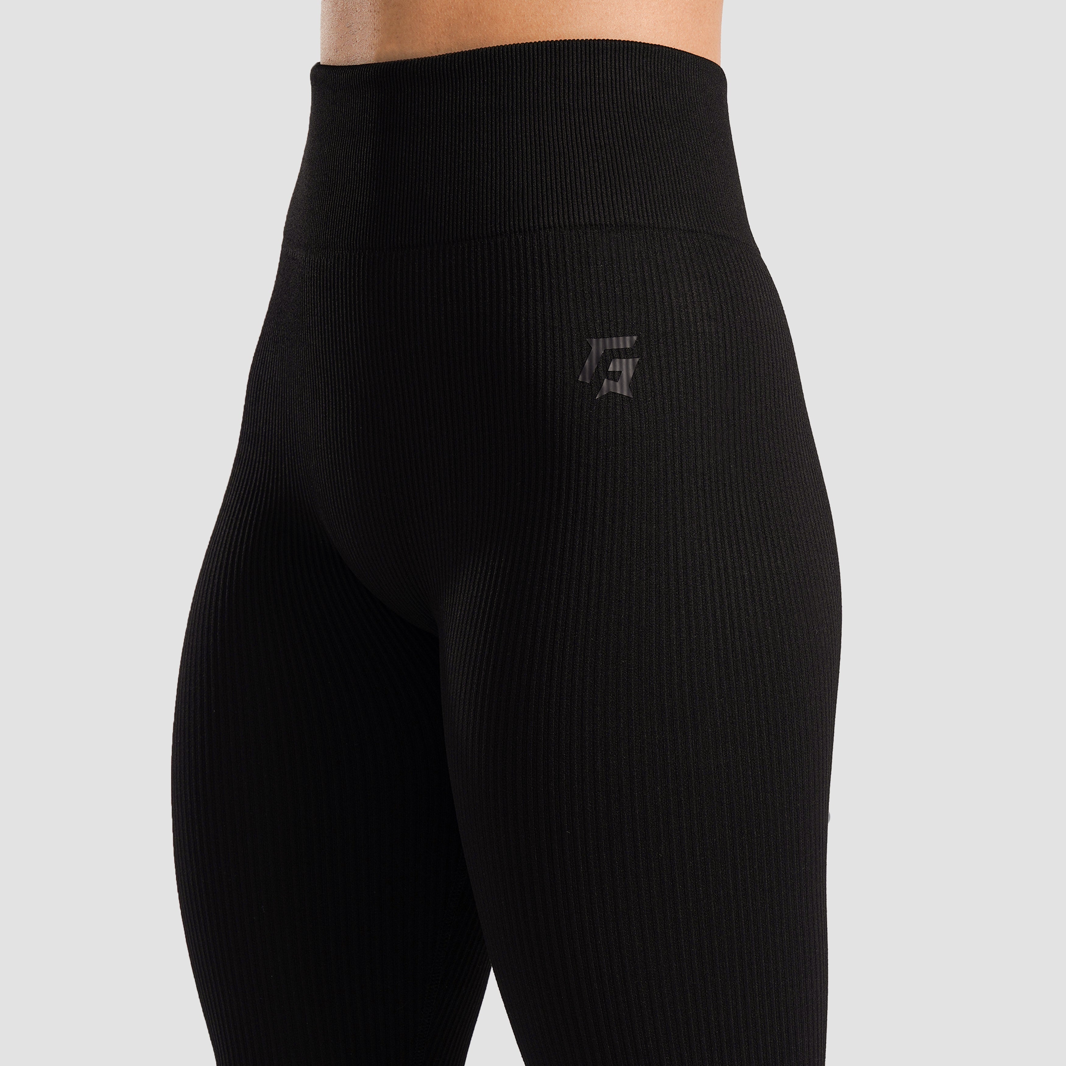 Velocity Flex Seamless Leggings (Black)