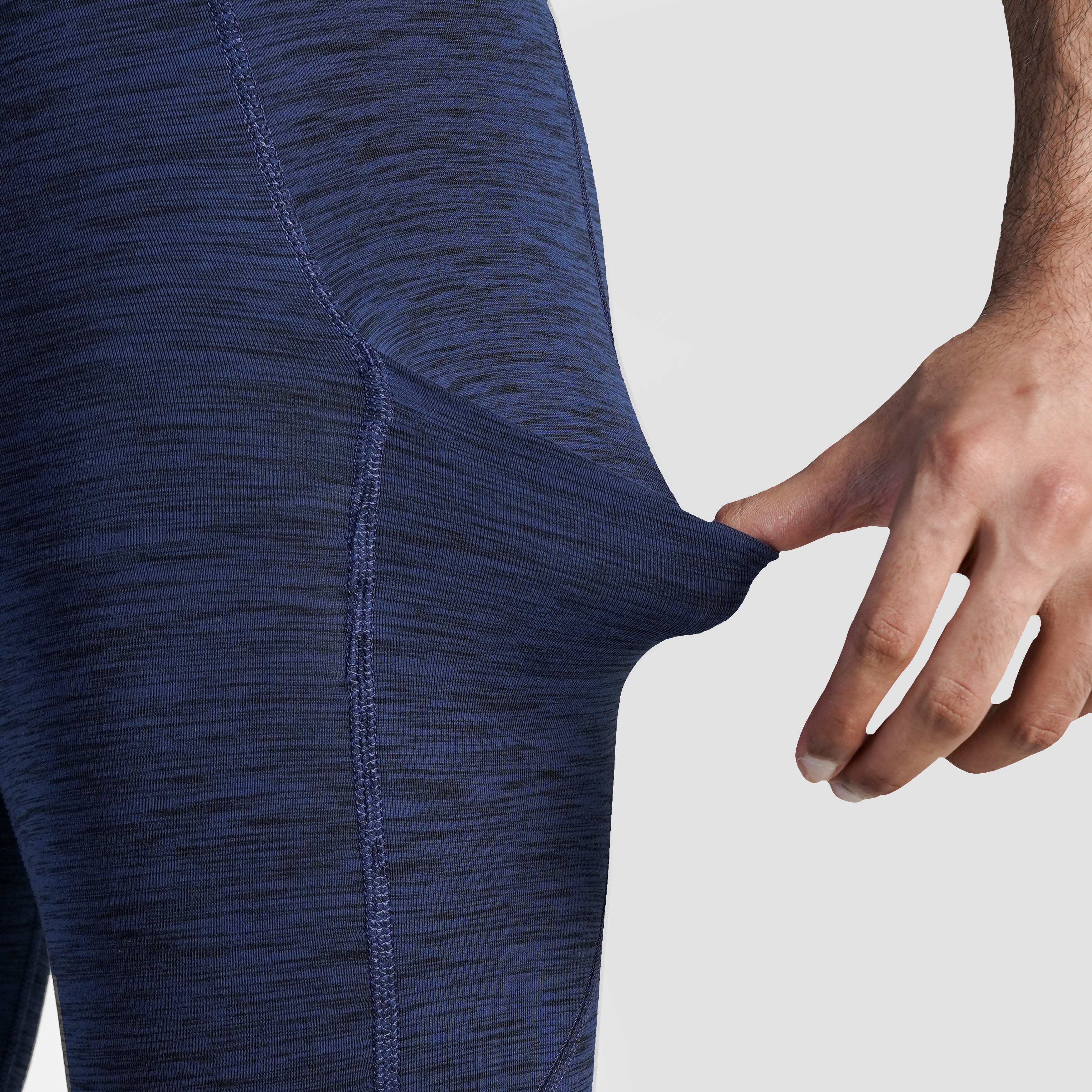 GA Compression 3/4 Pants (Navy)