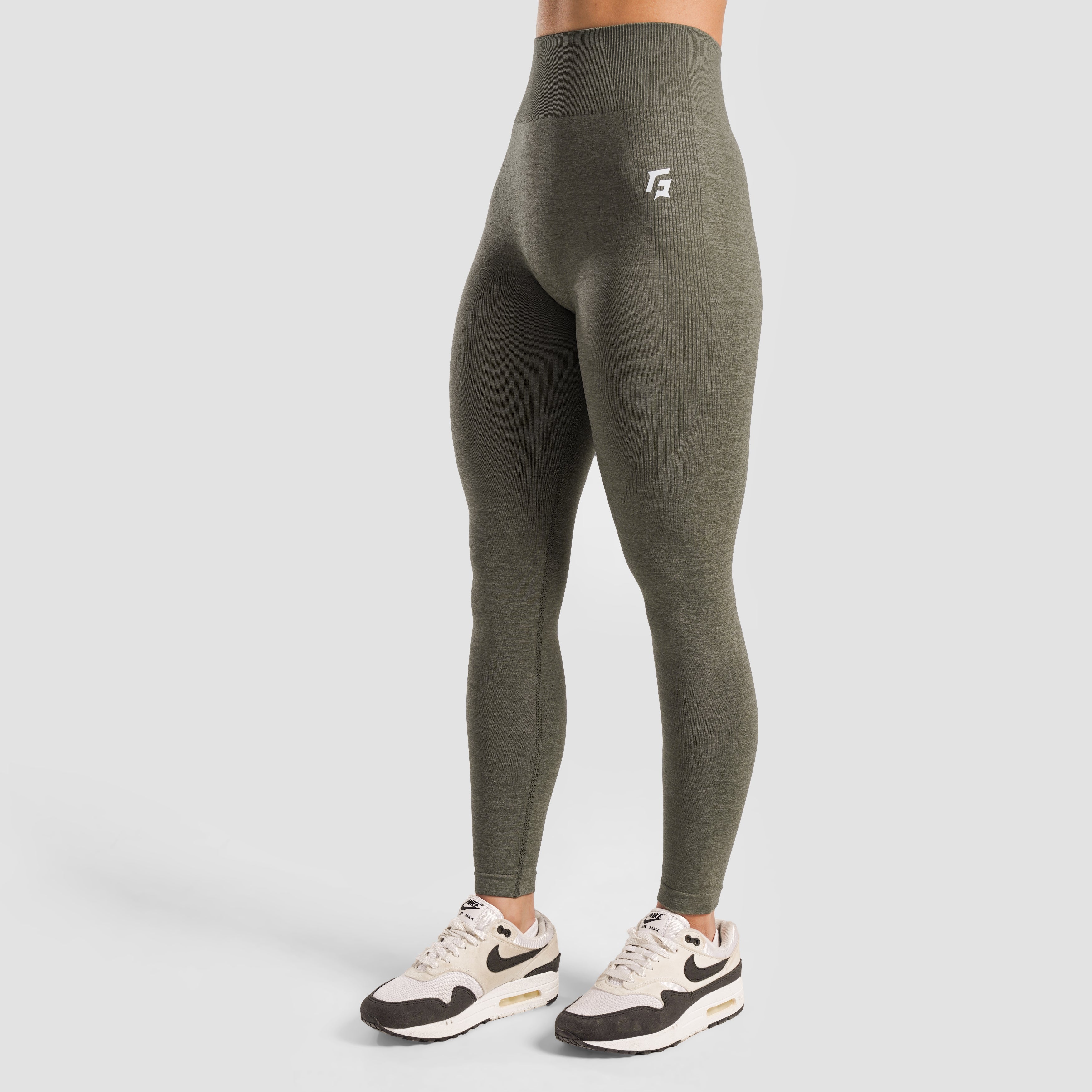 Power Flex Seamless Leggings (Green)