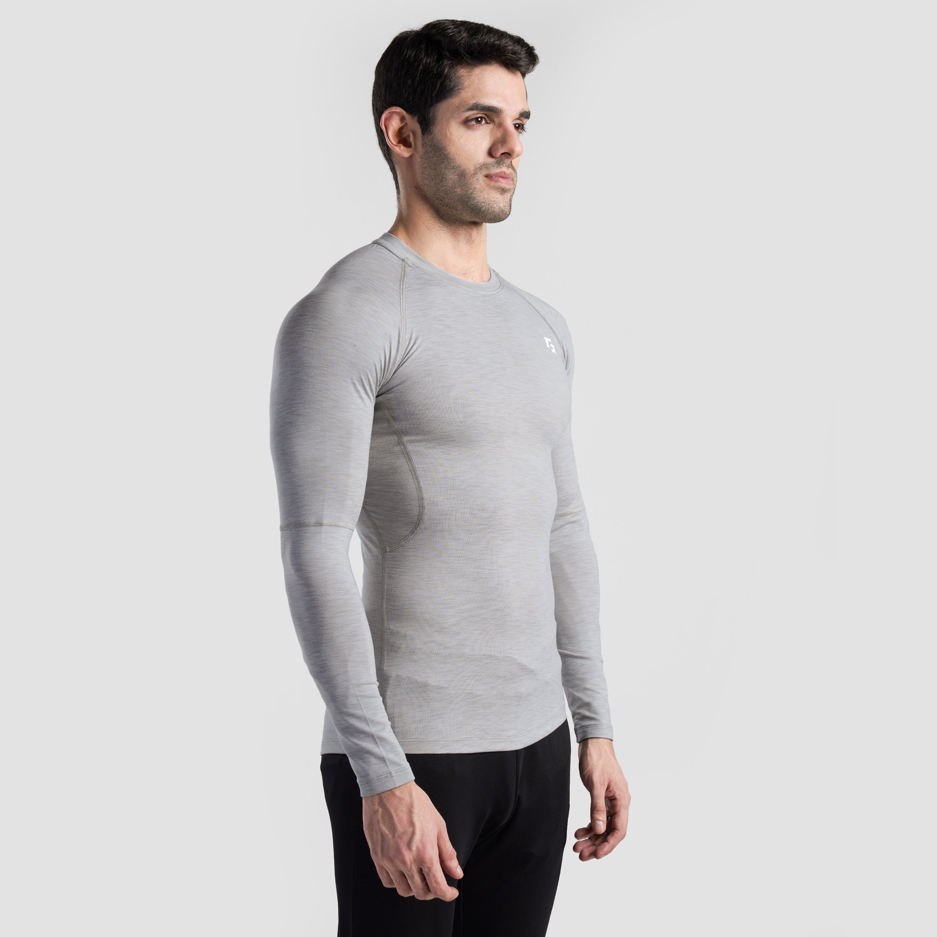 GA Compression Long Sleeves 2.0 (Silver Grey)