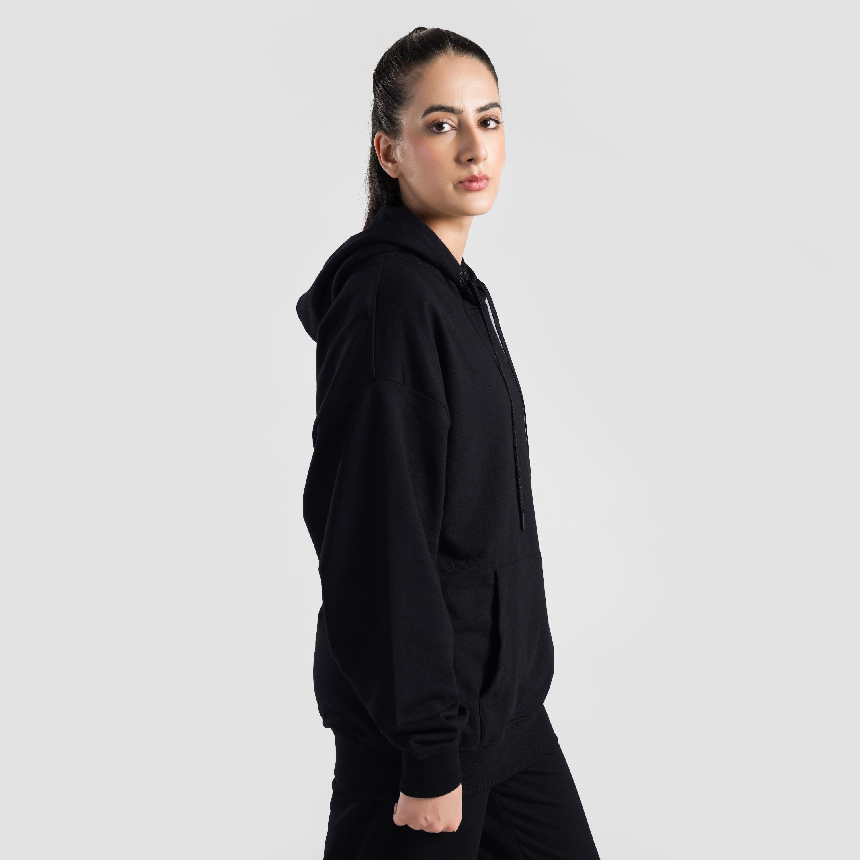 GAI Build Oversized Hoodie (Black)