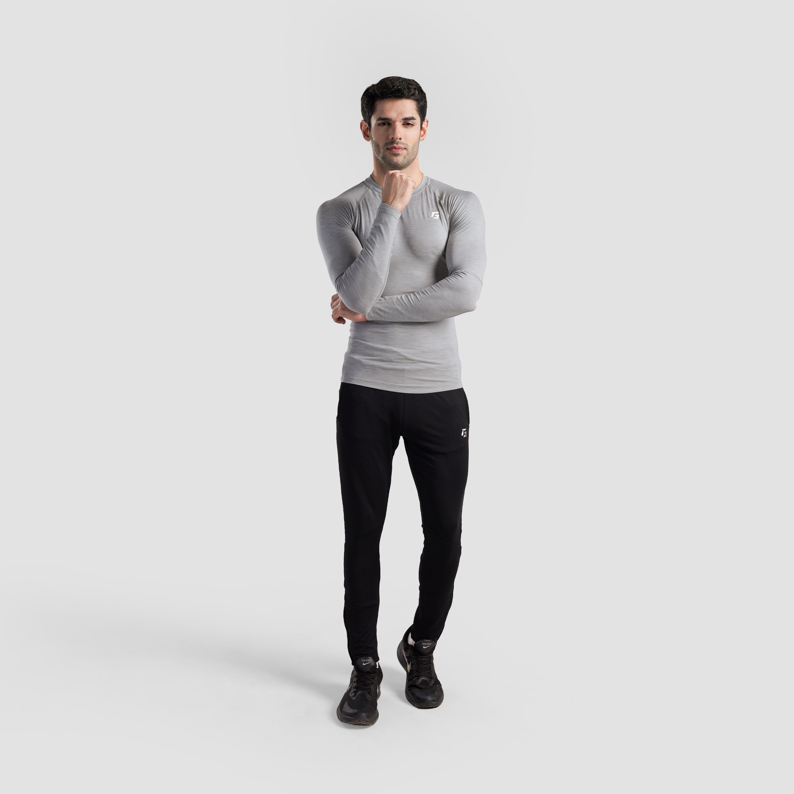 GA Compression Long Sleeves 2.0 (Silver Grey)