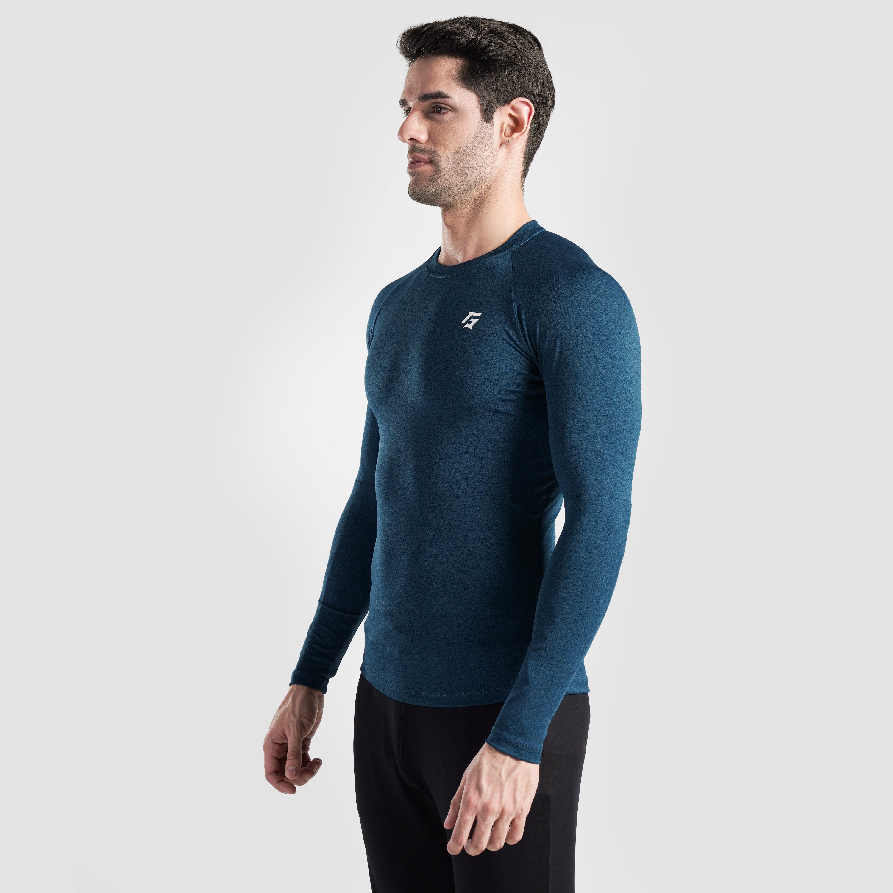 GA Compression Long Sleeves 2.0 (Teal)