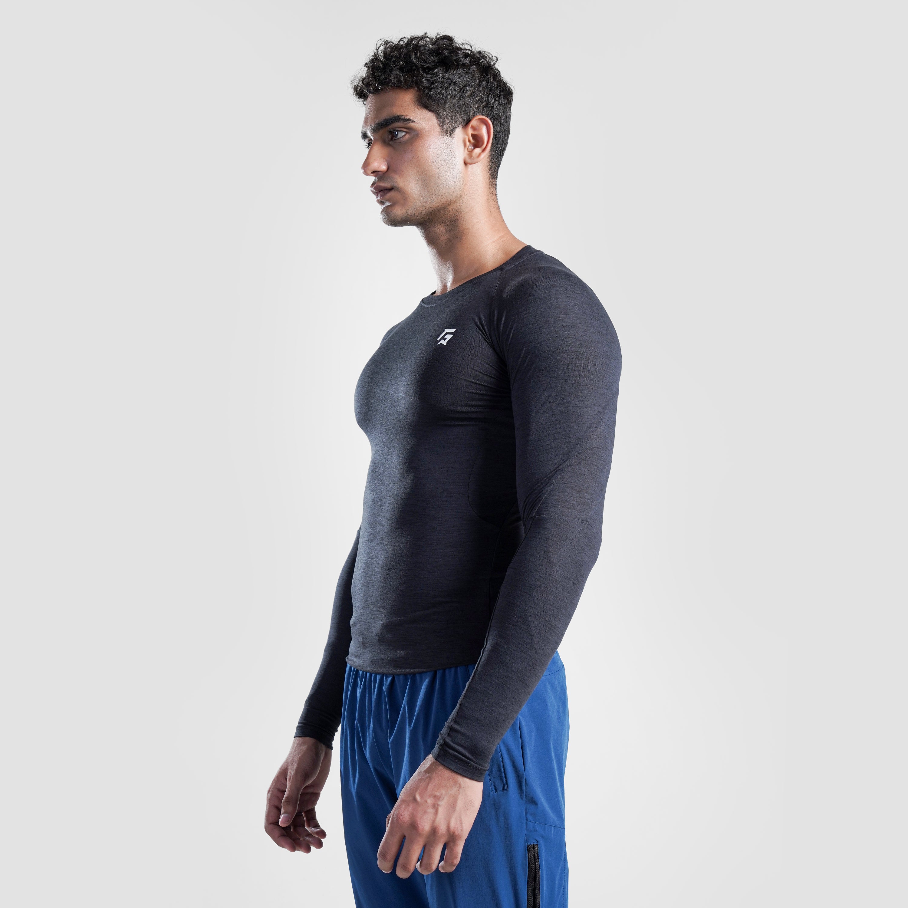 GA Compression Long Sleeves 2.0 (Charcoal)