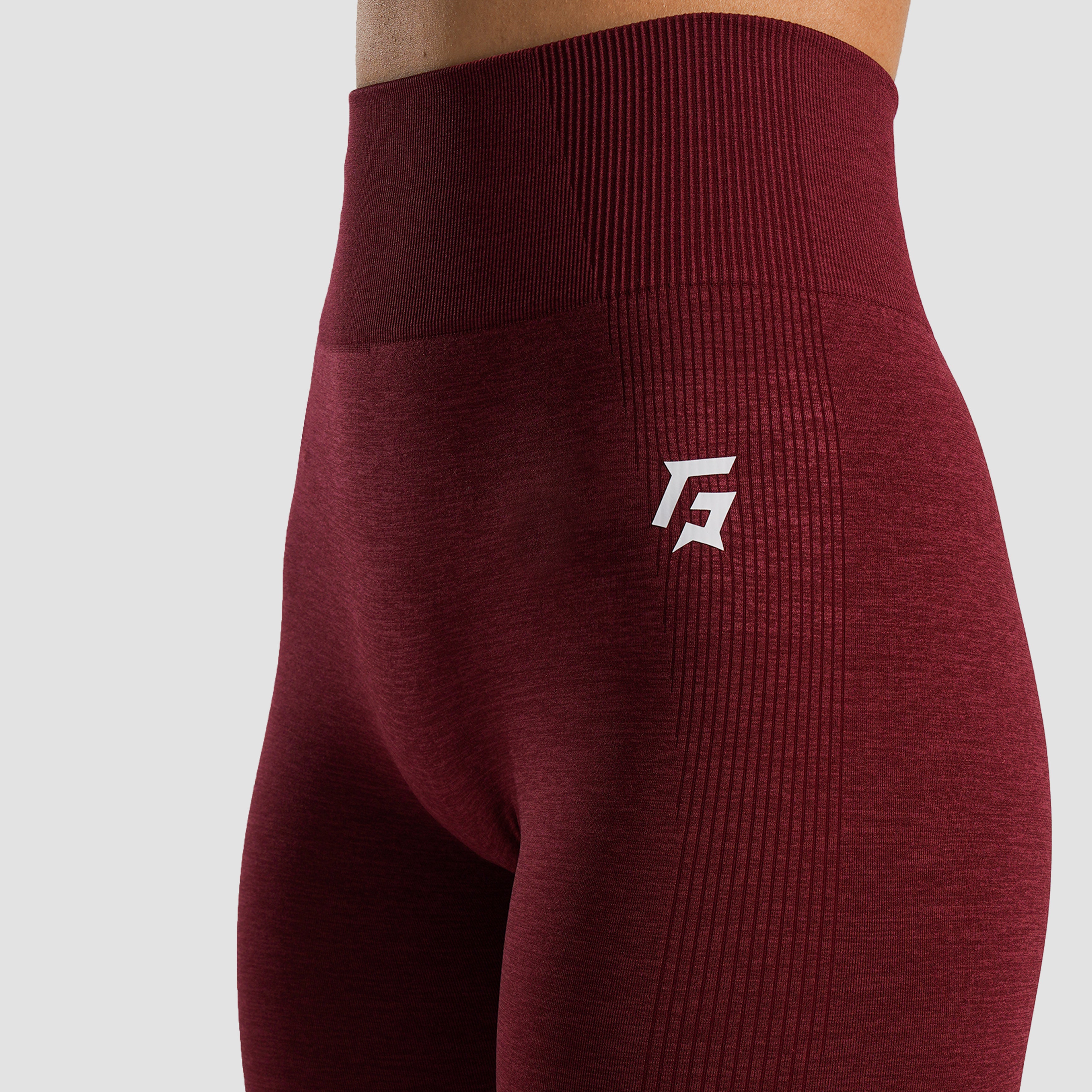 Power Flex Seamless Leggings (Maroon)