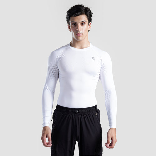 GA Compression Long Sleeves (White)