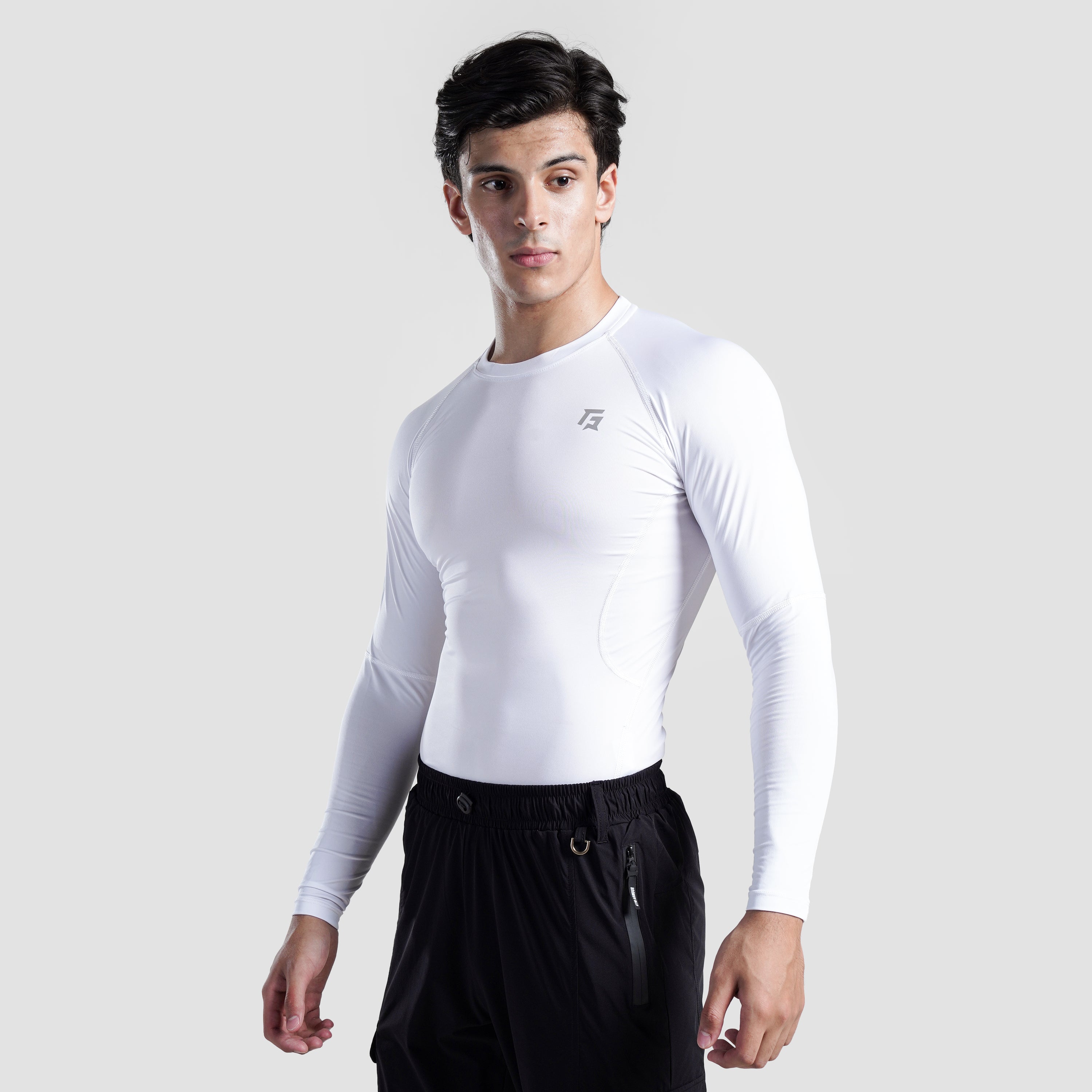 GA Compression Long Sleeves (White)