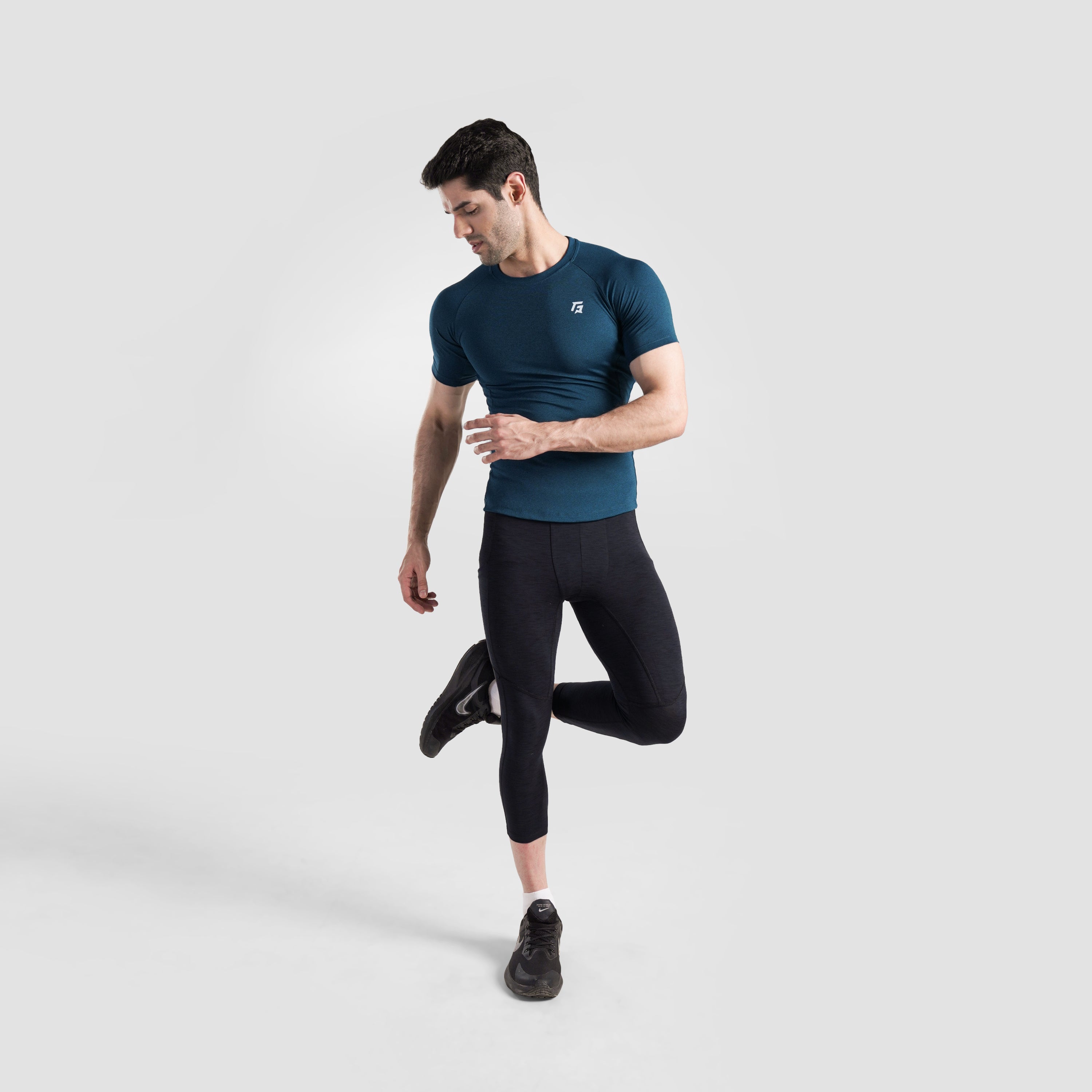 GA Compression Long Sleeves 2.0 (Teal)