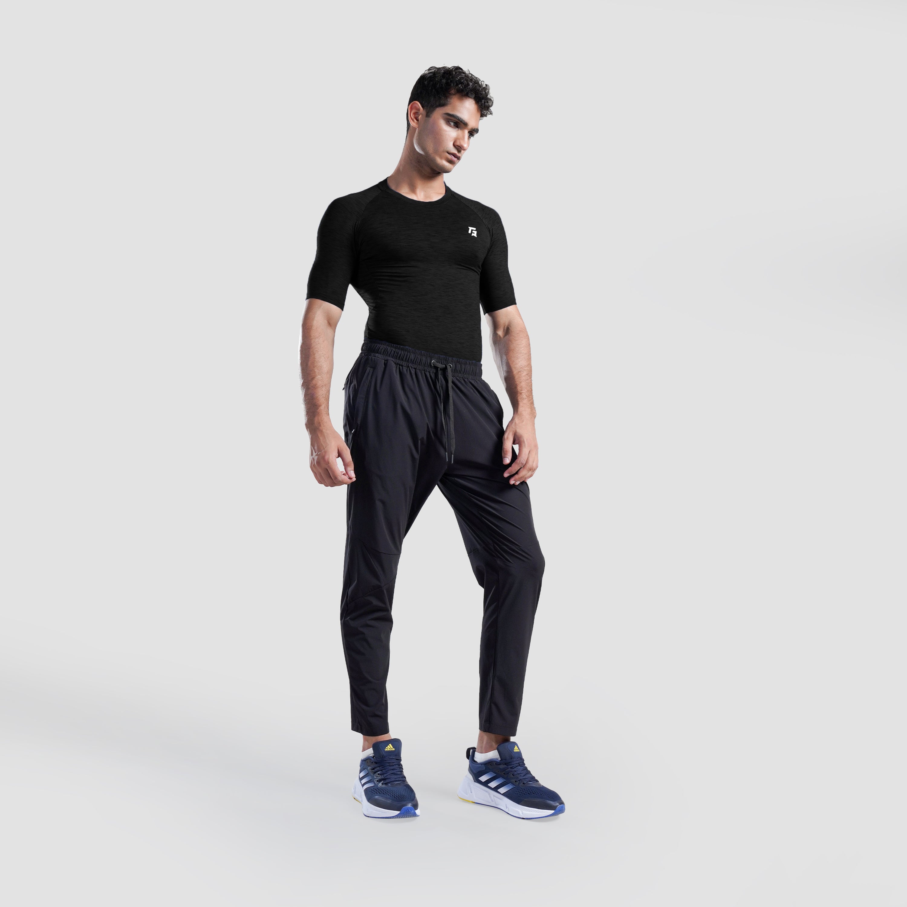 GA Compression Short Sleeves 2.0 (Charcoal)