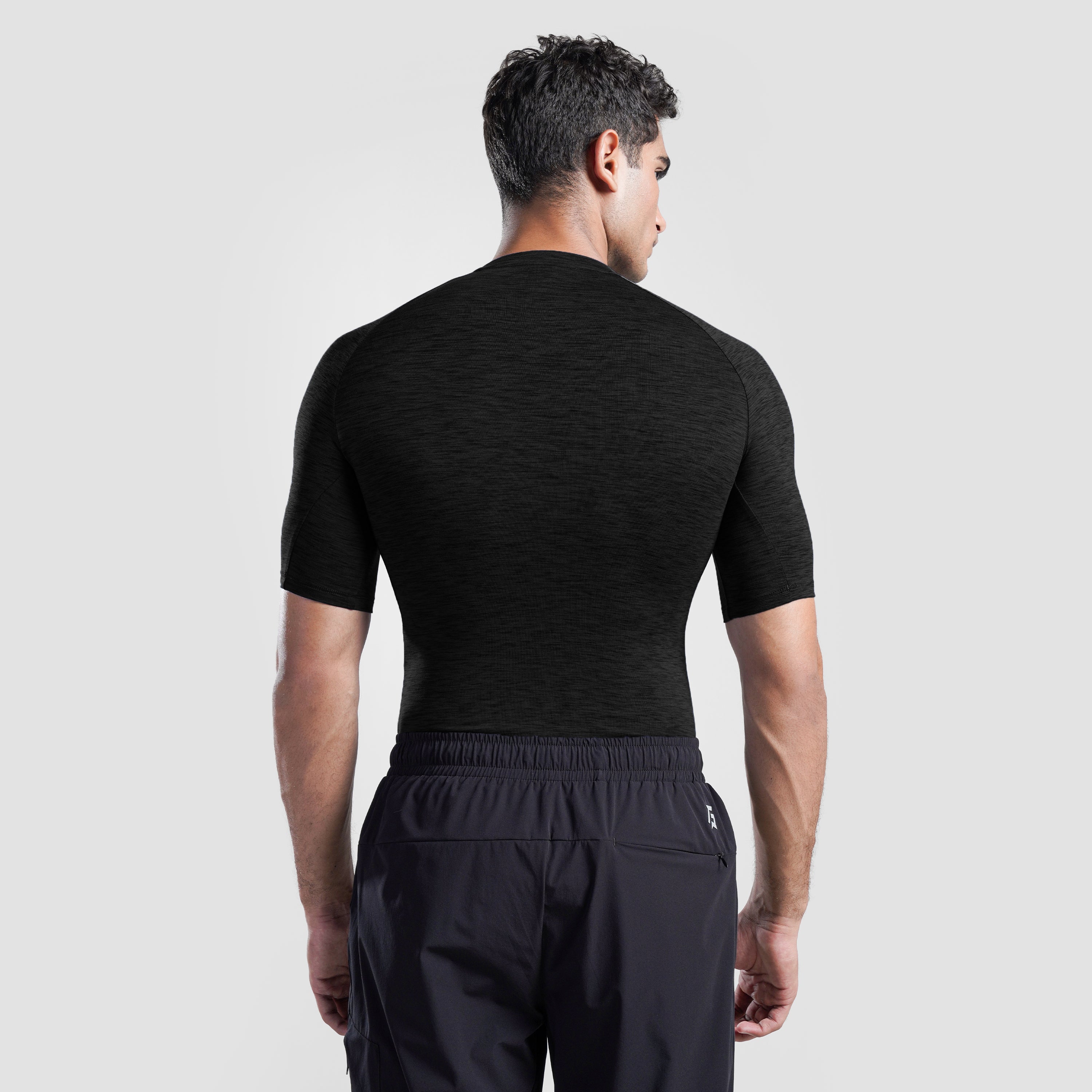 GA Compression Short Sleeves 2.0 (Charcoal)