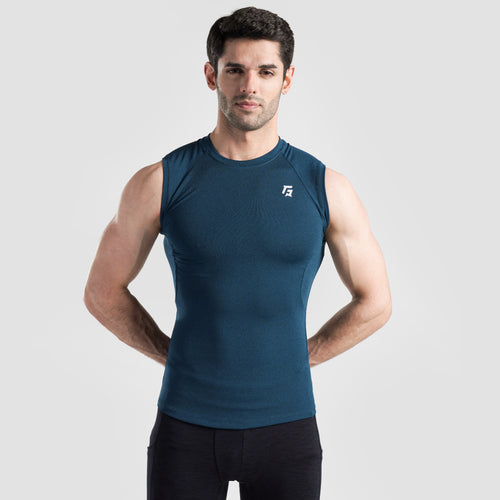 GA Compression Sleeveless 2.0 (Teal)