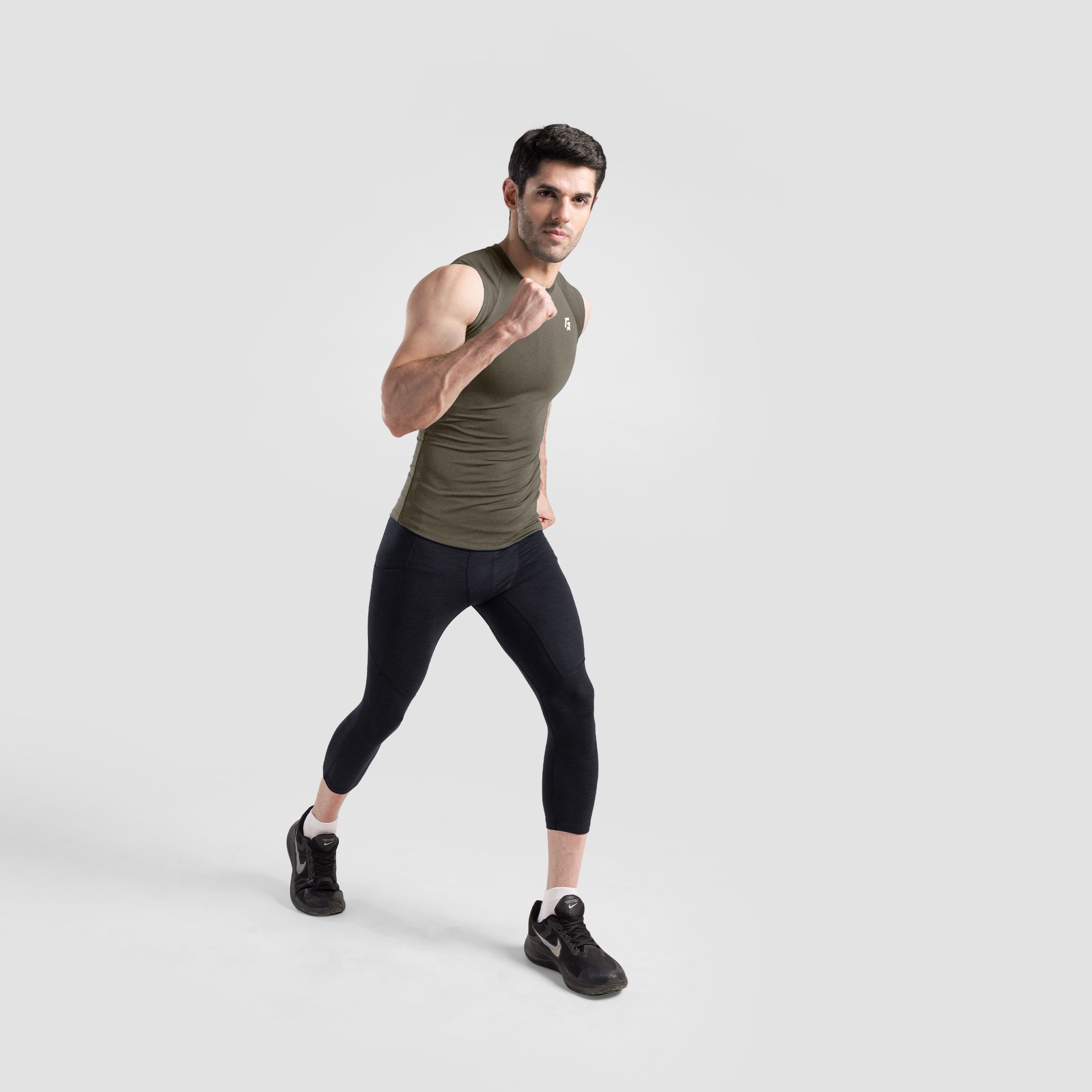 GA Compression Sleeveless 2.0 (Olive)